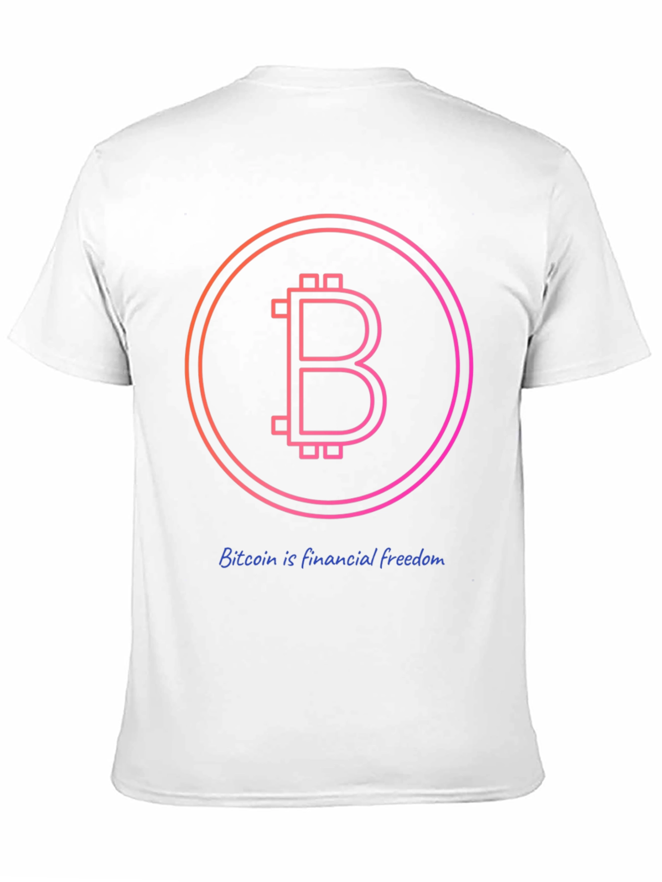 Bitcoin Financial Freedom Black T-Shirt