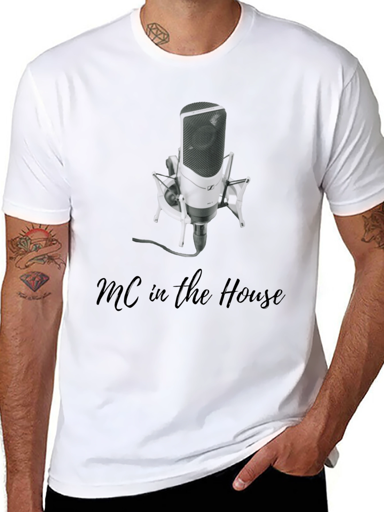 MC in the House Graphic T-Shirt