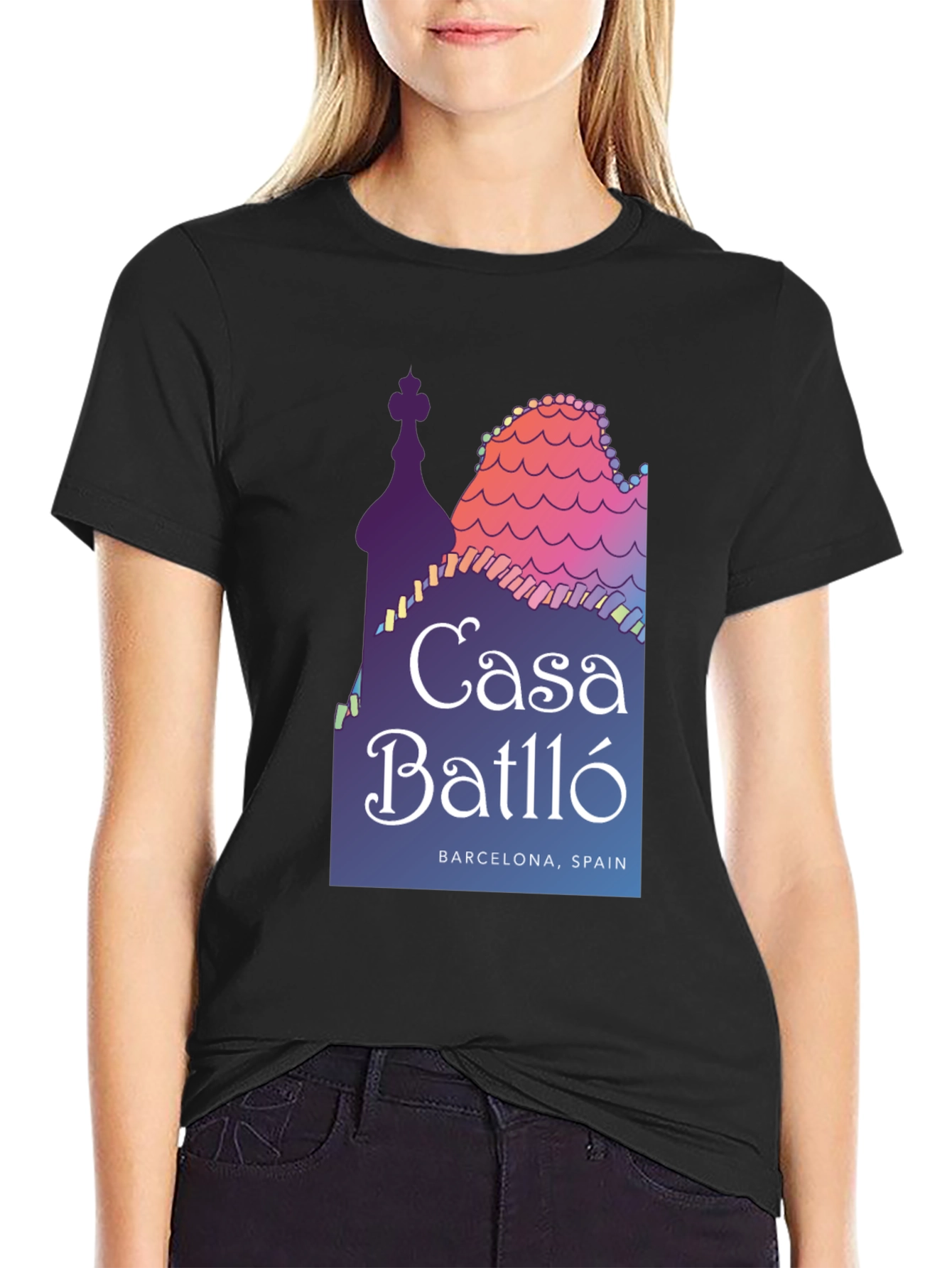 Casa Batlló Barcelona Spain T-Shirt