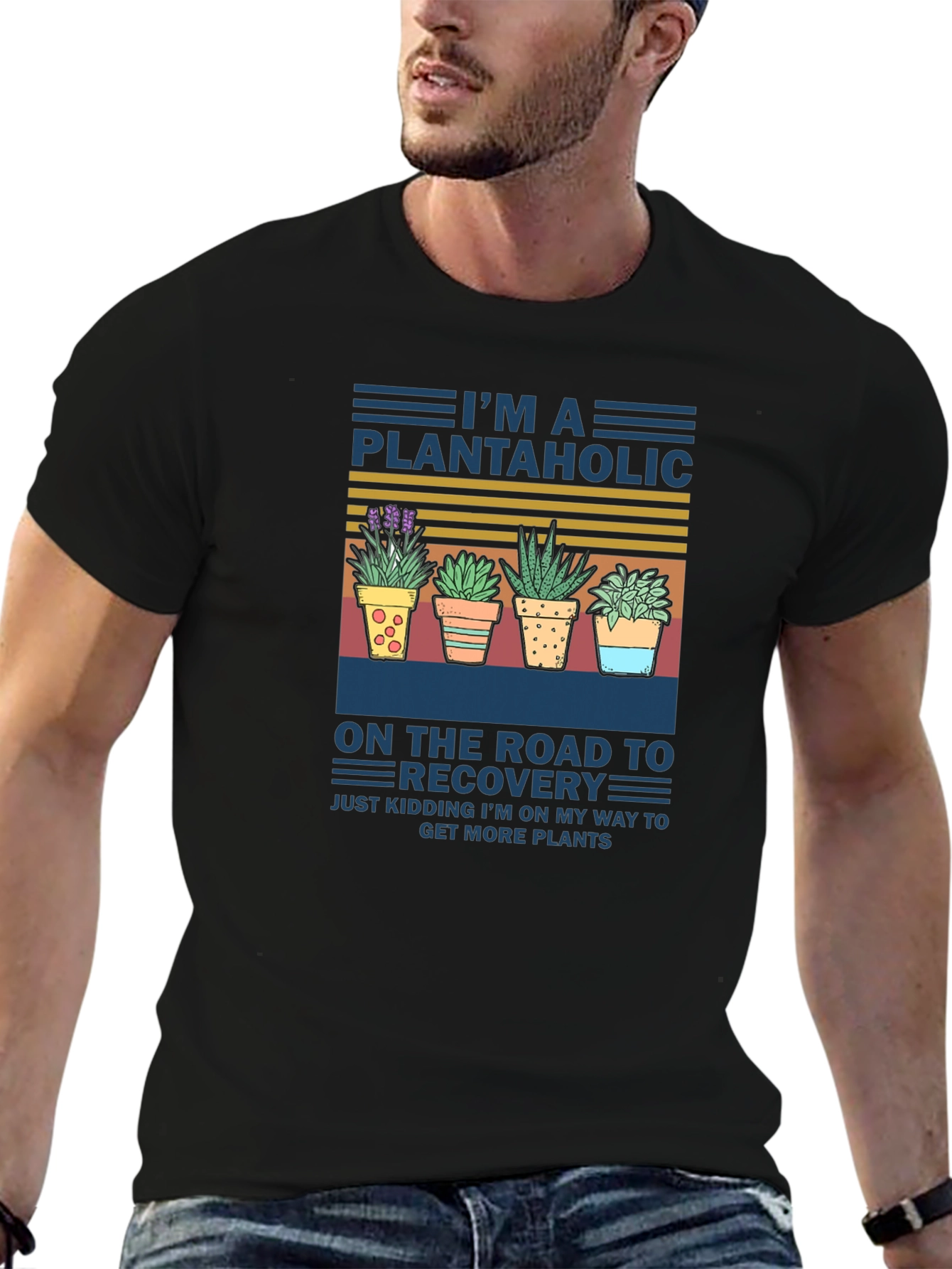 Plantaholic T-Shirt - Potted Plant Lover Tee
