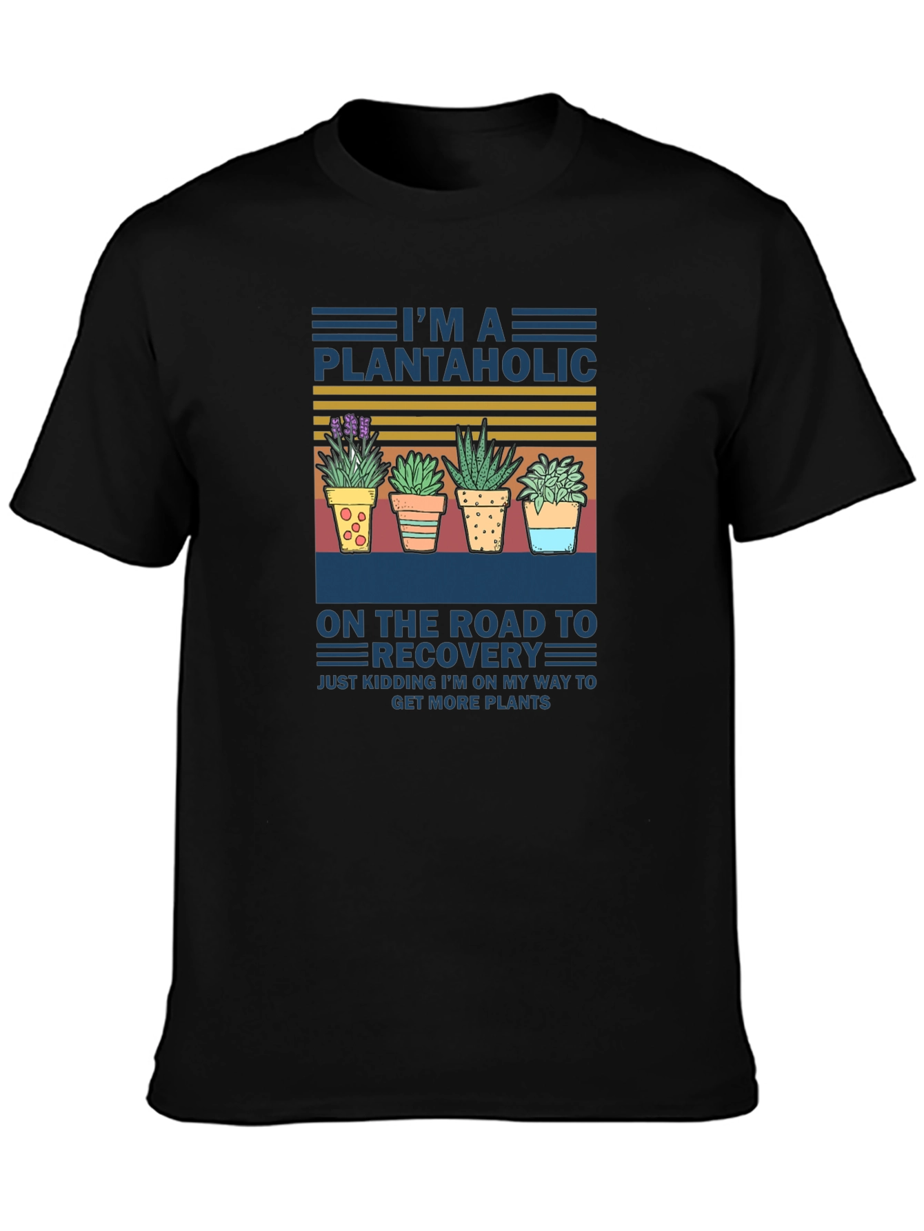 Plantaholic T-Shirt - Potted Plant Lover Tee