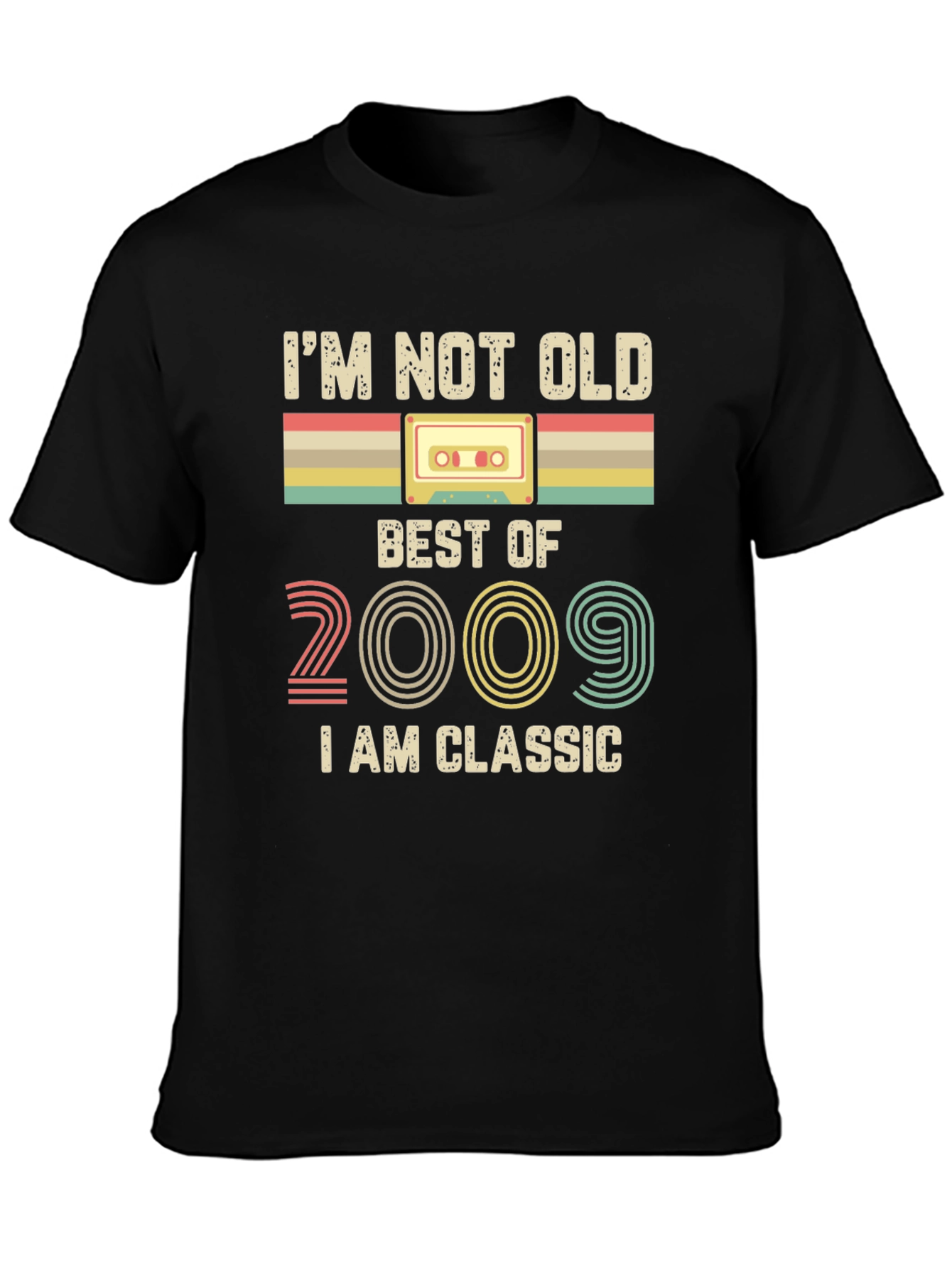 Classic 2009 Cassette Tape T-Shirt