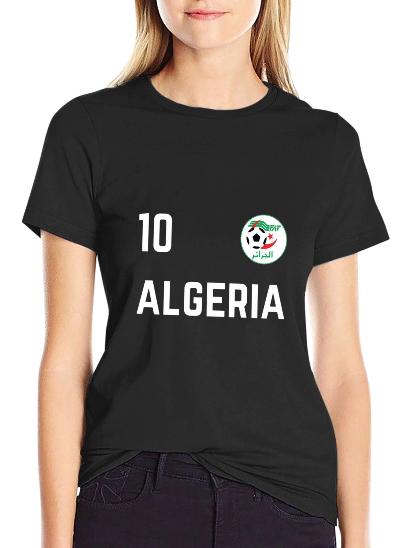 Algeria Soccer Jersey T-Shirt - Number 10