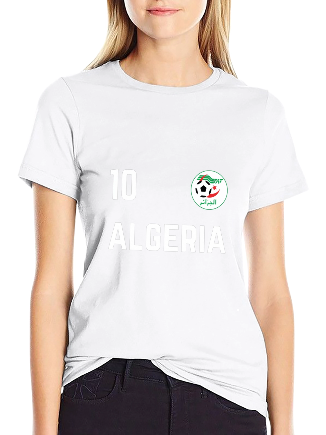 Algeria Soccer Jersey T-Shirt - Number 10