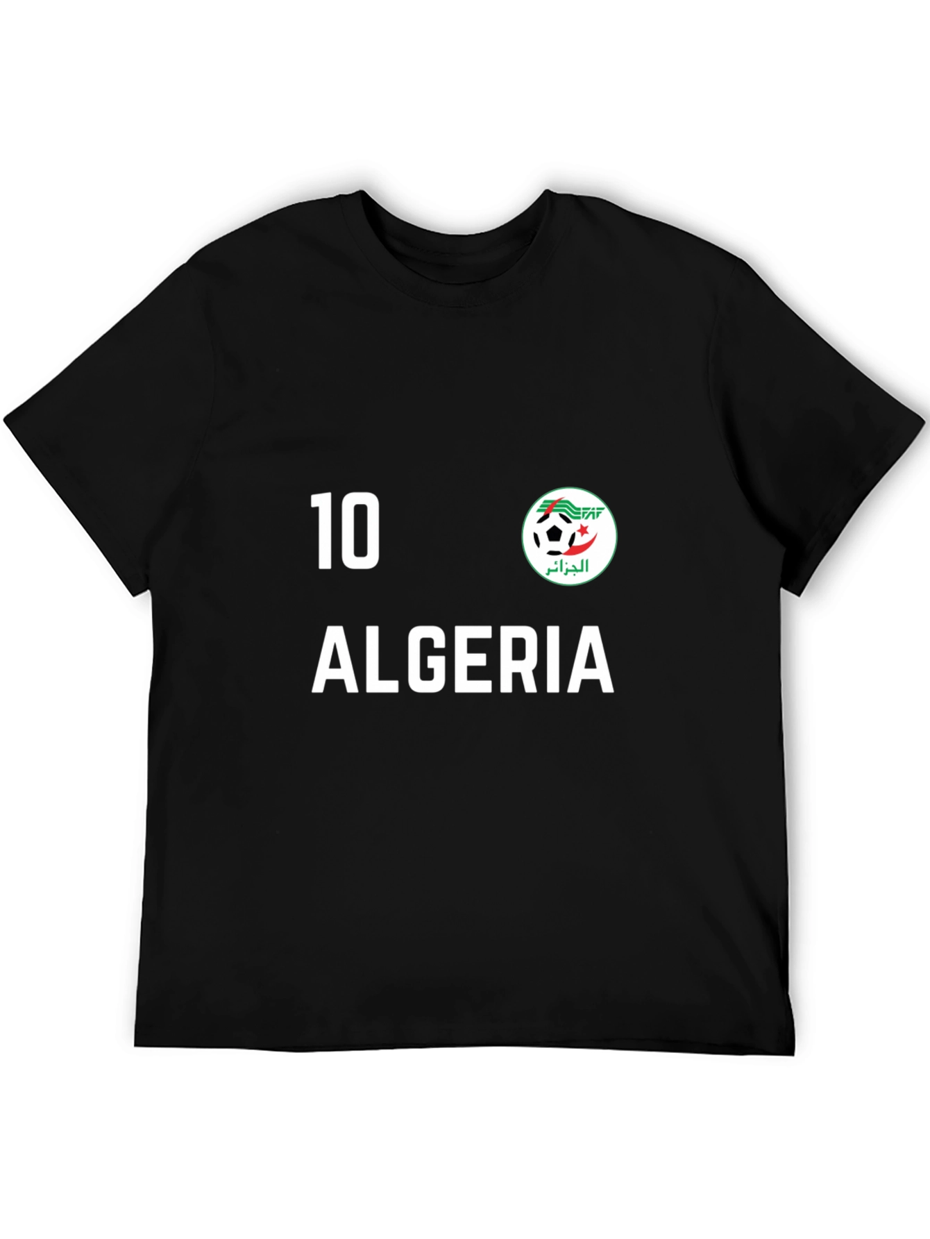 Algeria Soccer Jersey T-Shirt - Number 10