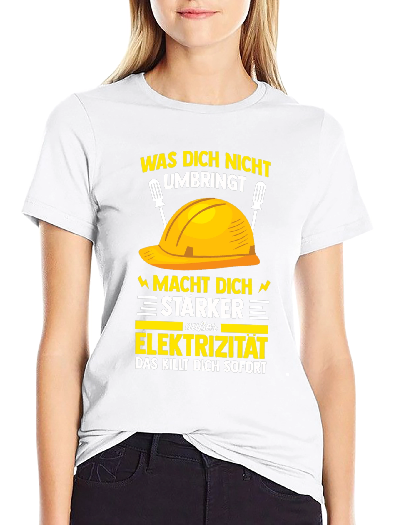 Electrician Humor T-Shirt: What Doesnt Kill You