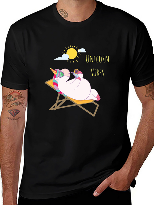 Unicorn Vibes T-Shirt: Sun Beach & Cocktails!