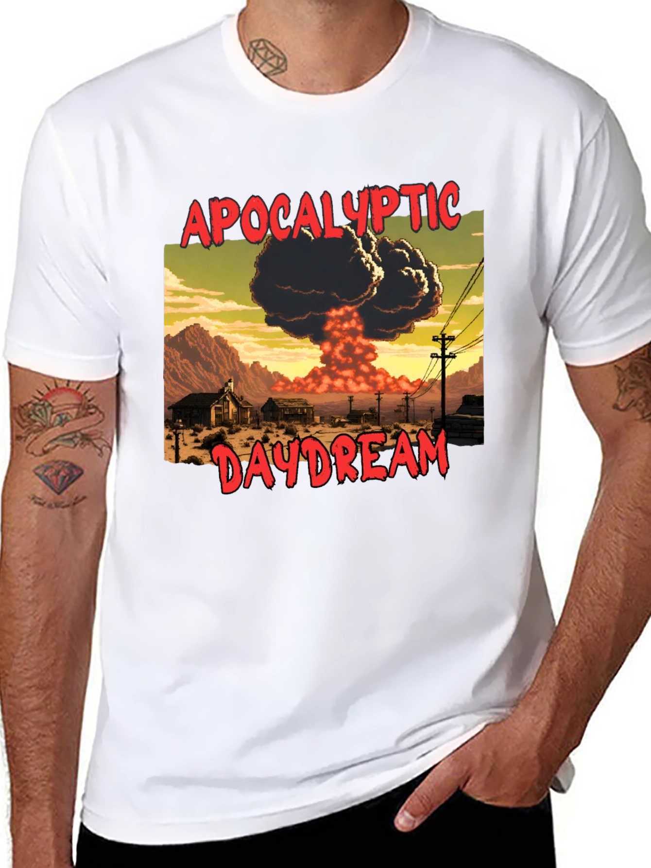 Apocalyptic Daydream Graphic T-Shirt