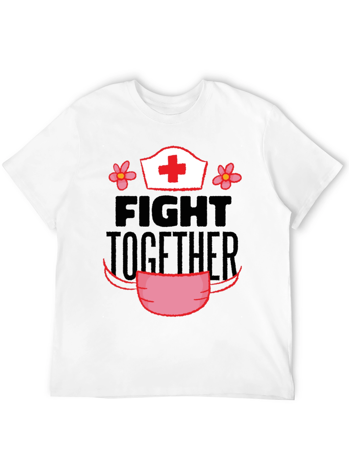 Fight Together Nurse Graphic Tee
