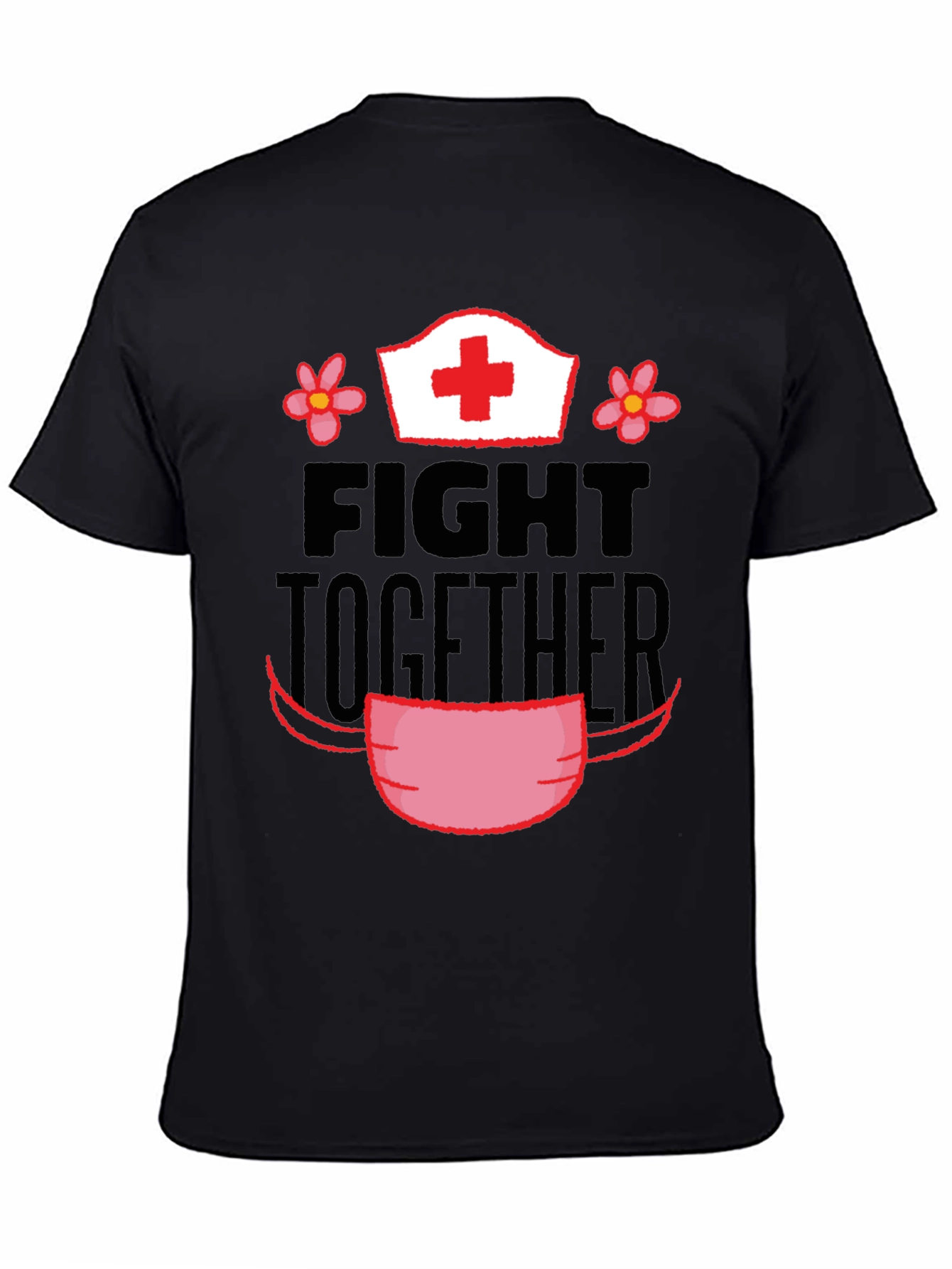 Fight Together Nurse Graphic Tee