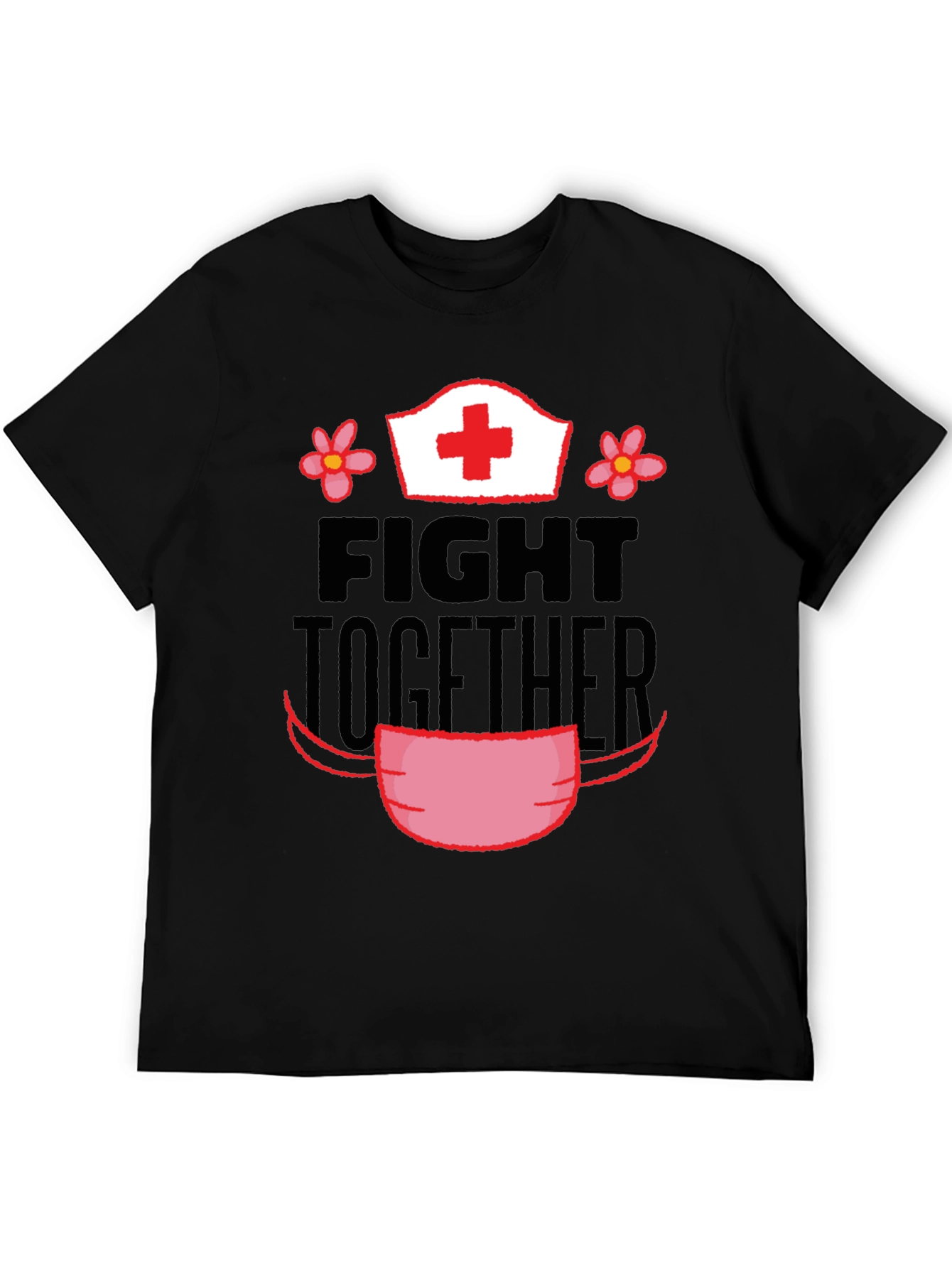 Fight Together Nurse Graphic Tee