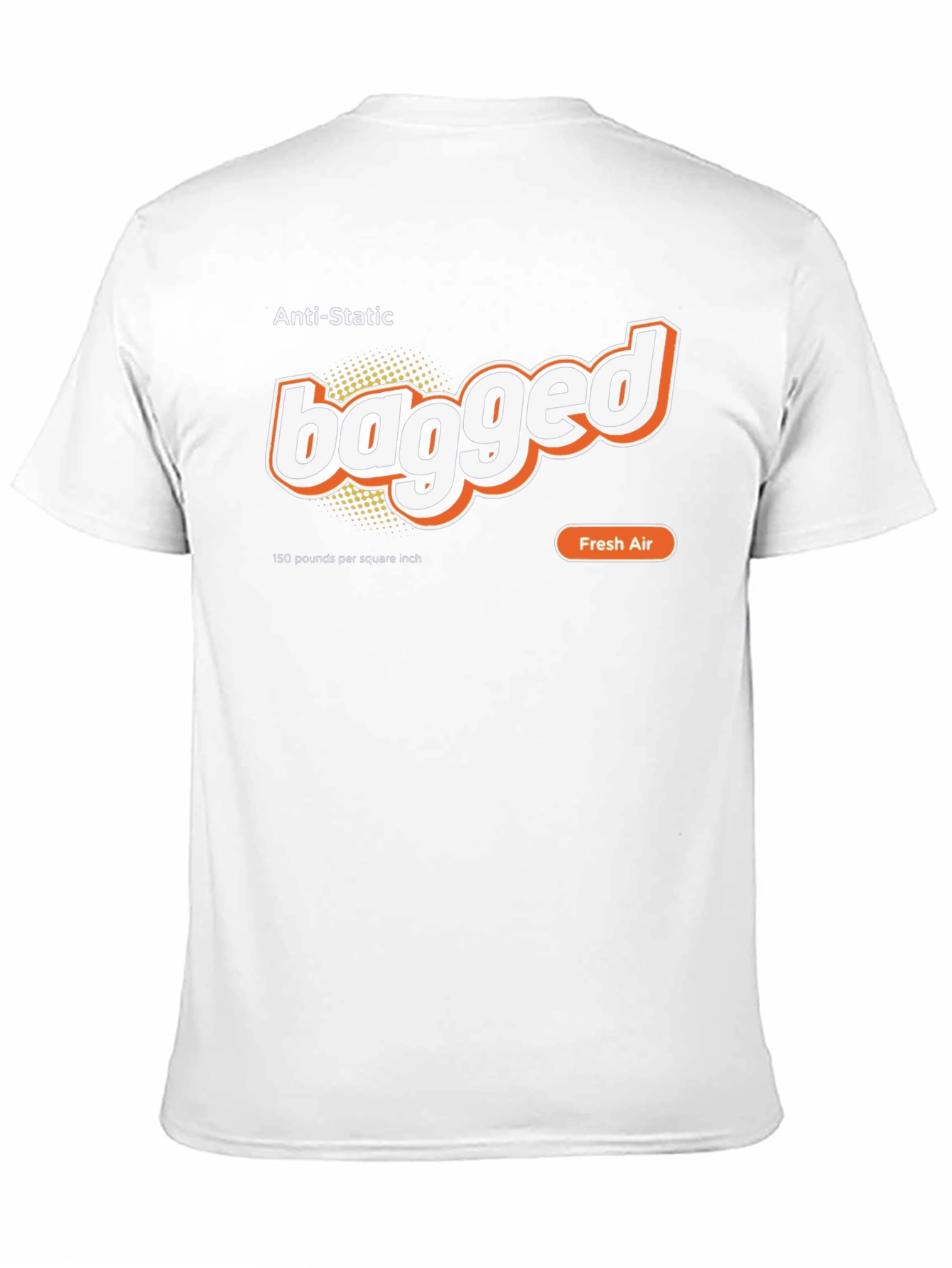 Bagged Anti-Static Fresh Air Black T-Shirt