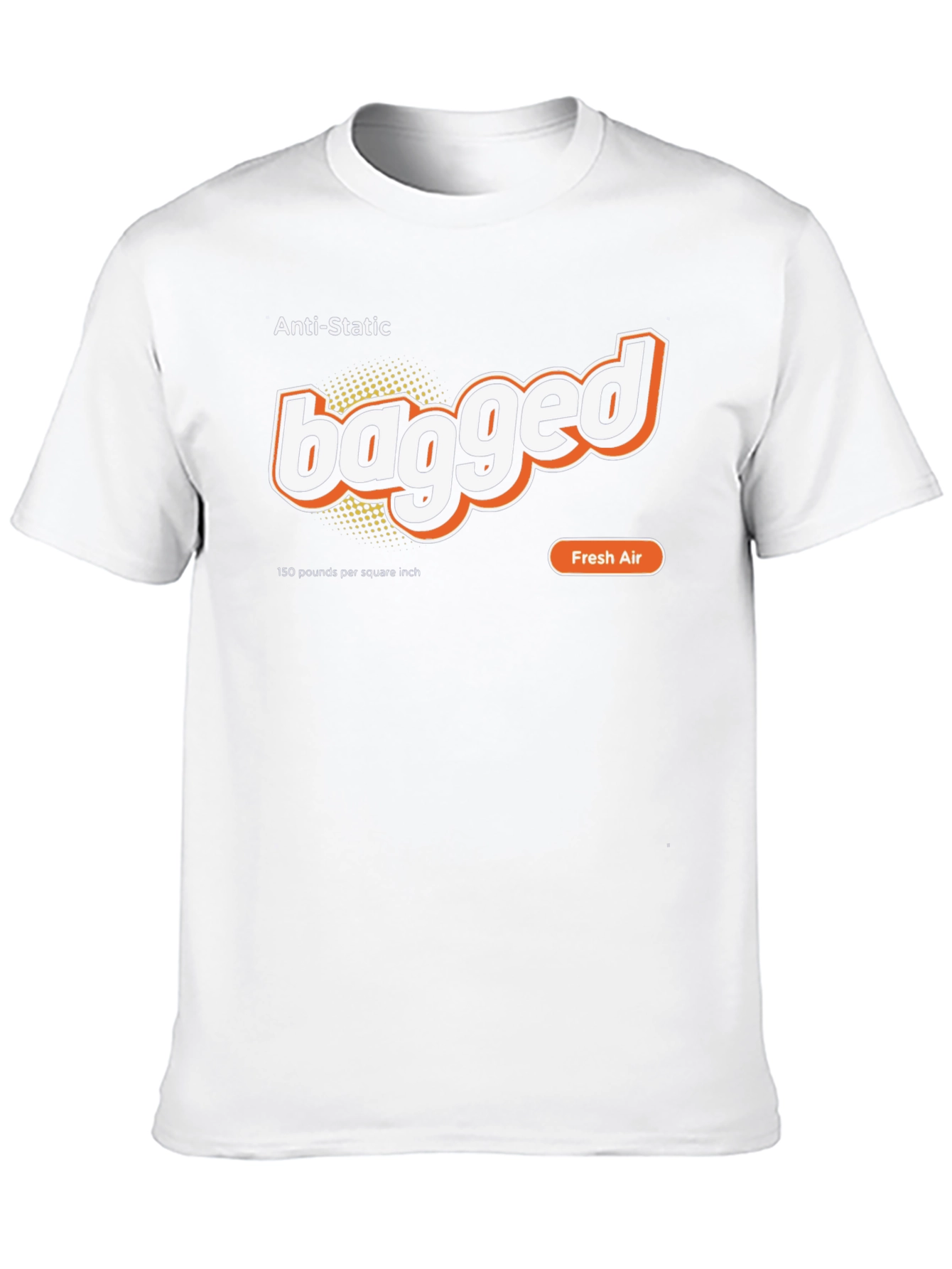 Bagged Anti-Static Fresh Air Black T-Shirt