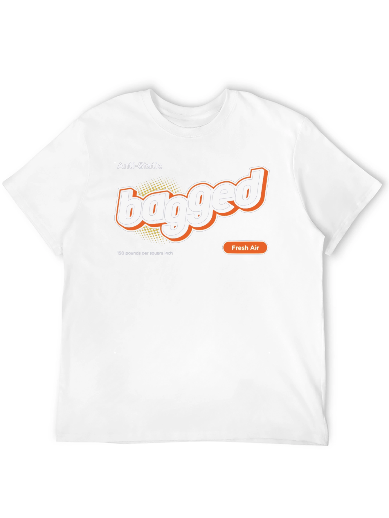 Bagged Anti-Static Fresh Air Black T-Shirt