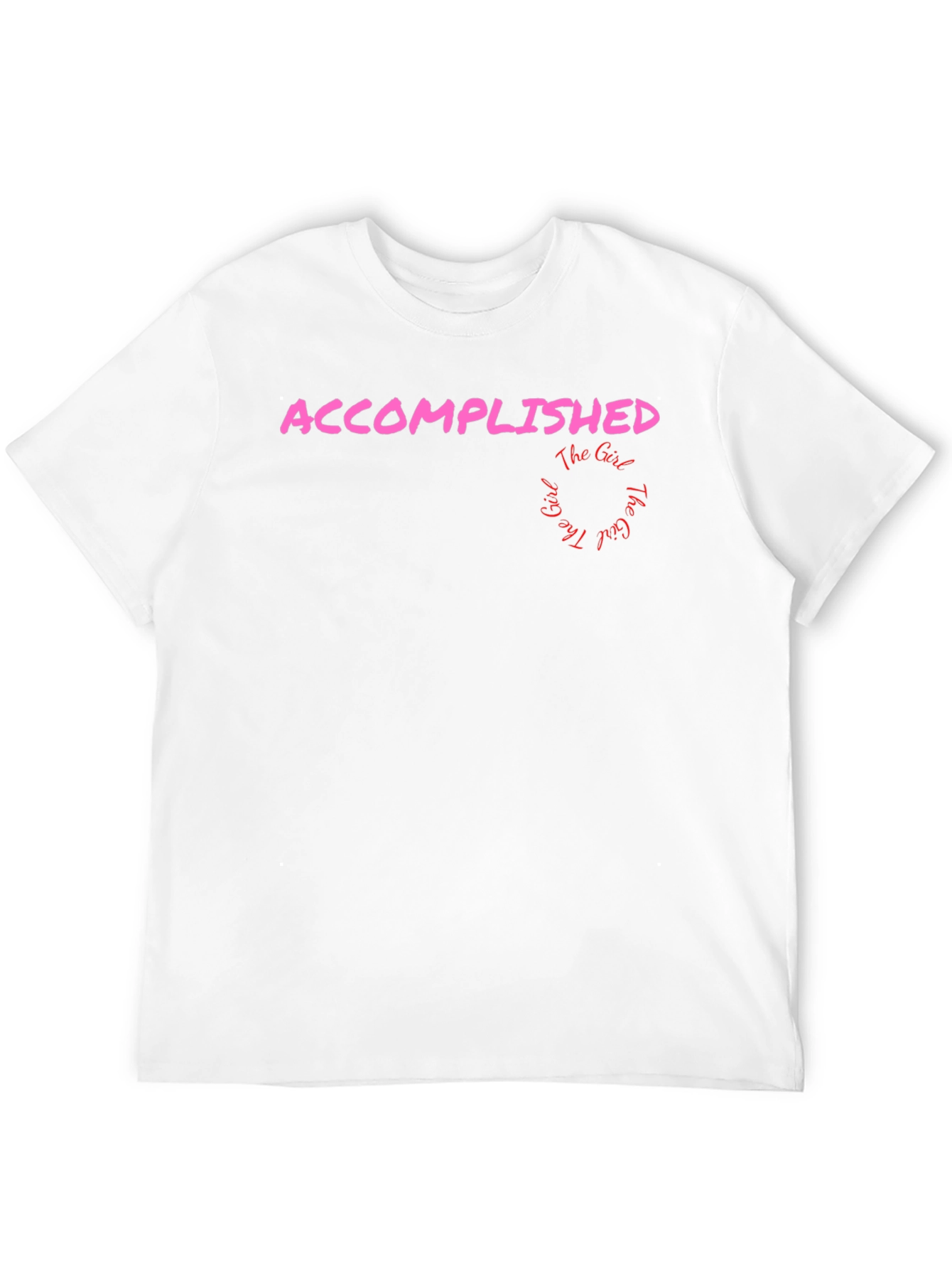 Accomplished Girl Graphic Tee - Black