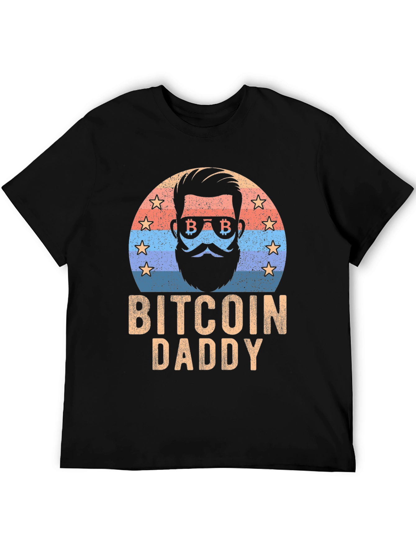 Bitcoin Daddy Graphic Tee - Crypto Dad T-Shirt