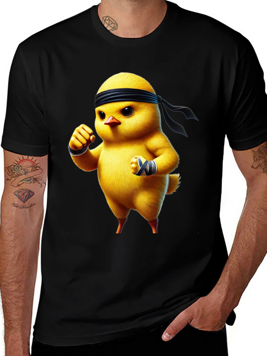 Martial Arts Chick Black T-Shirt