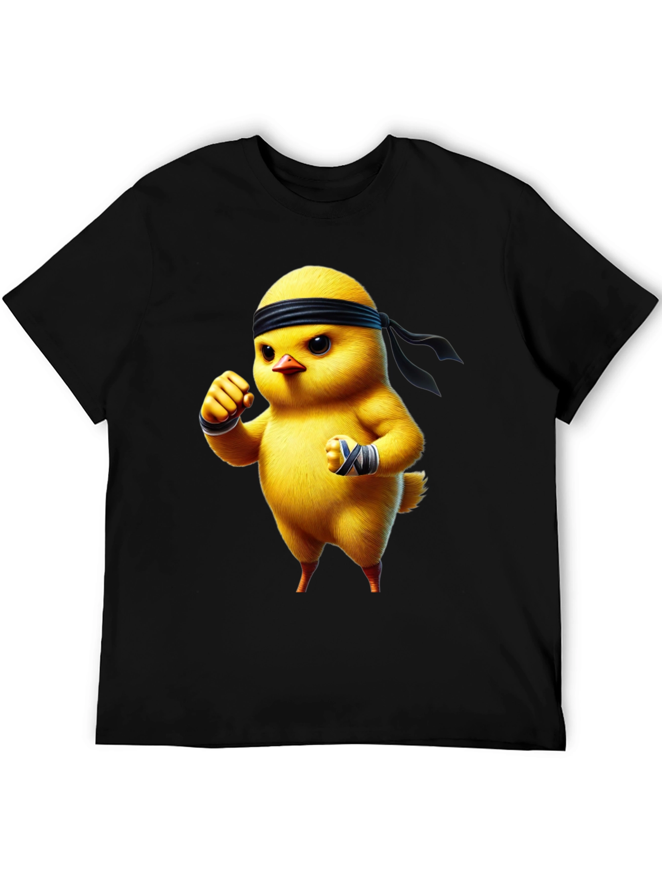 Martial Arts Chick Black T-Shirt