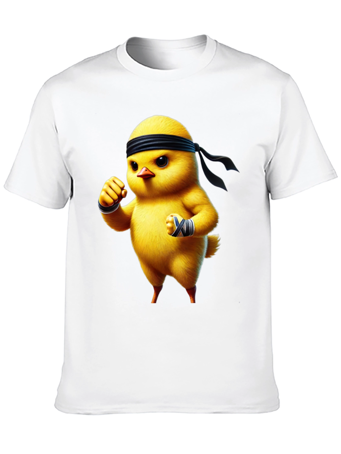 Martial Arts Chick Black T-Shirt