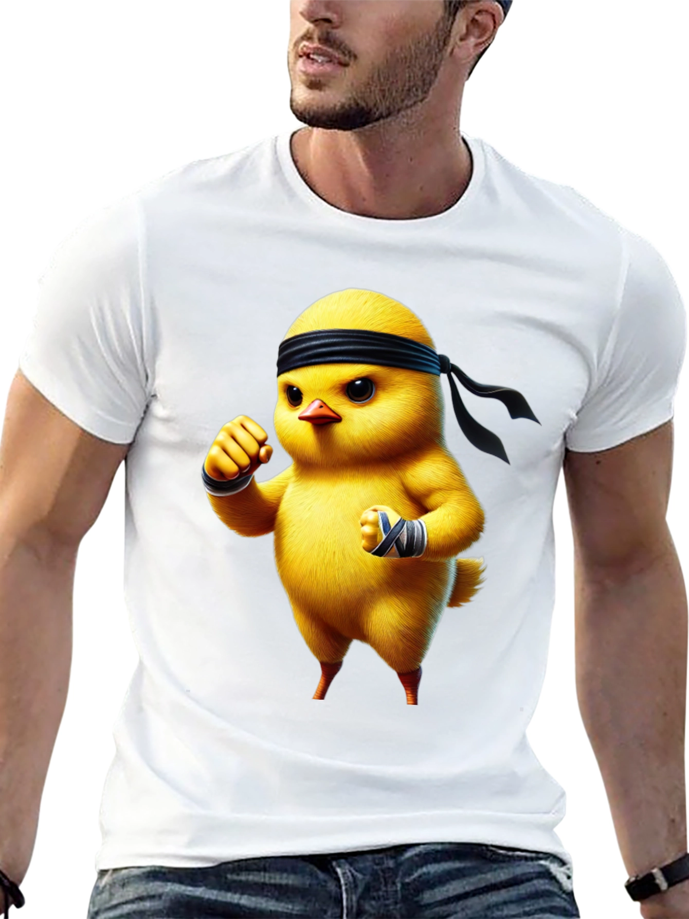 Martial Arts Chick Black T-Shirt