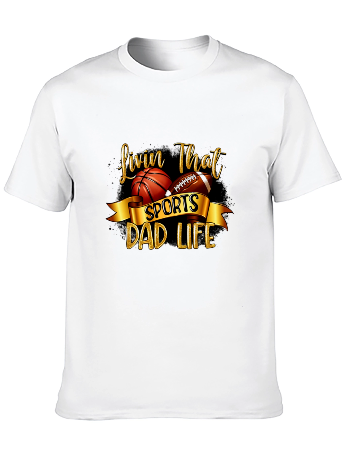 Sports Dad Life Graphic Tee