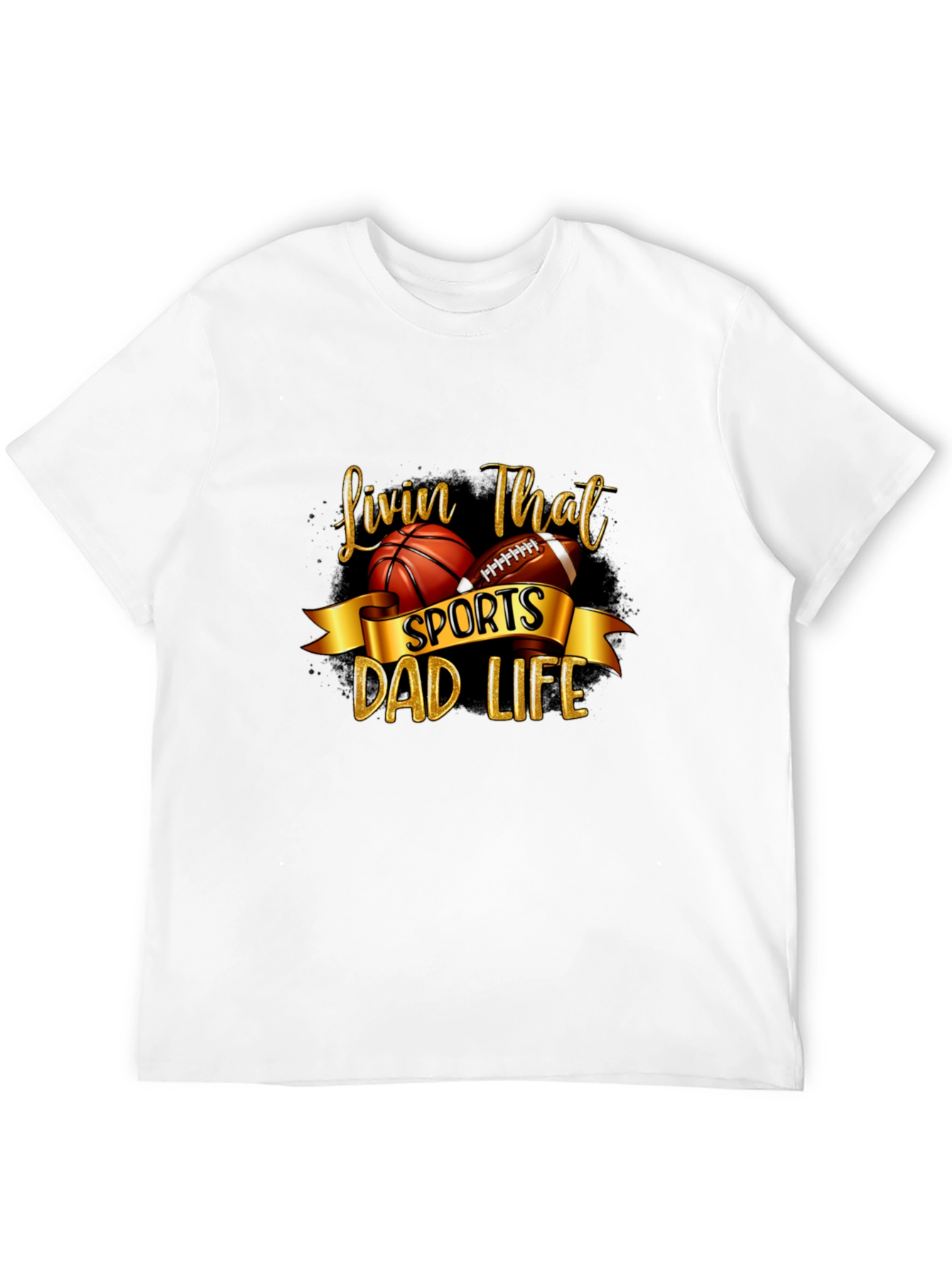 Sports Dad Life Graphic Tee
