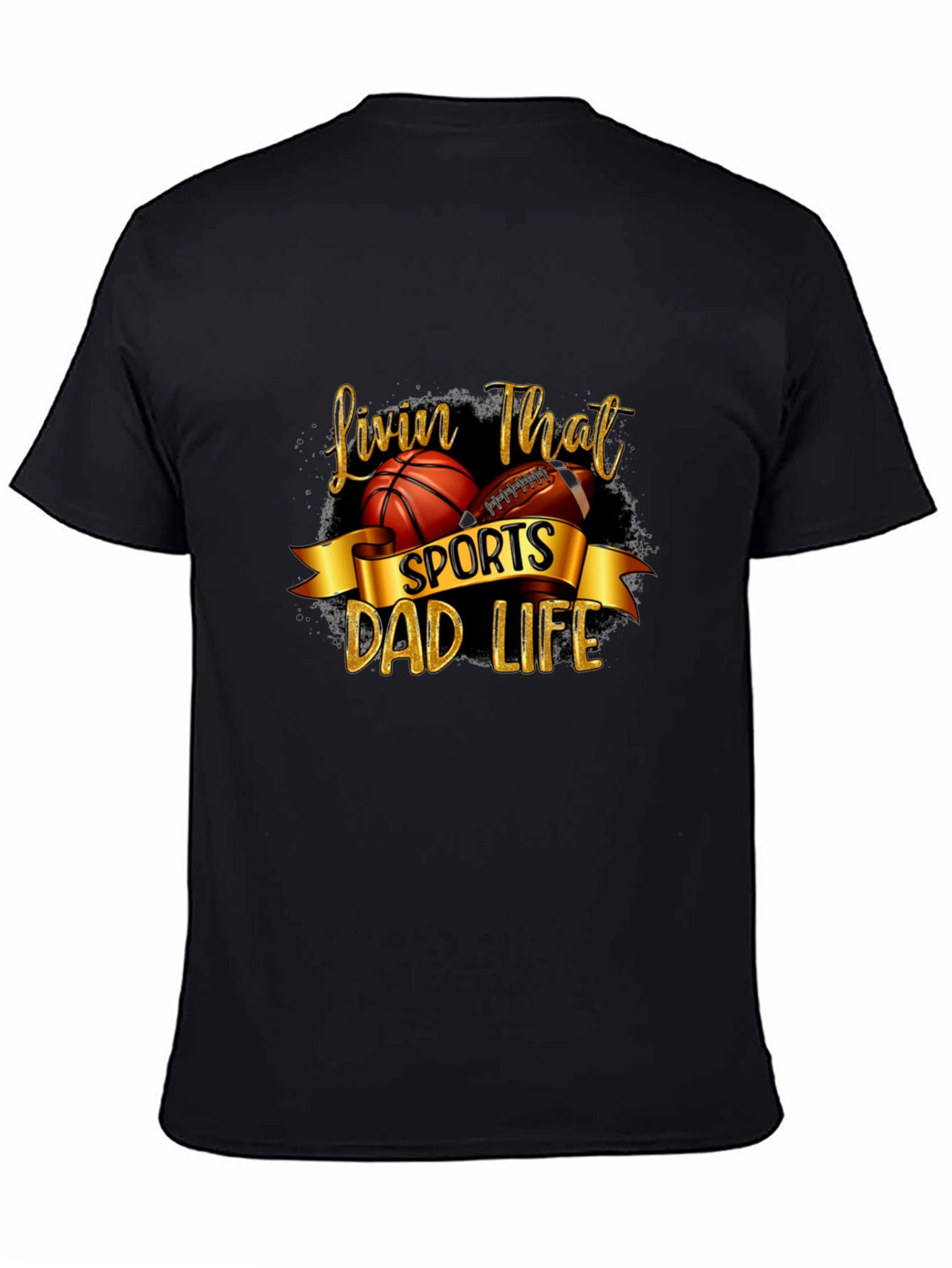 Sports Dad Life Graphic Tee