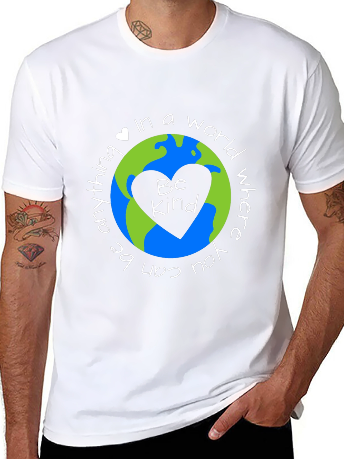 Be Kind Earth Graphic Tee