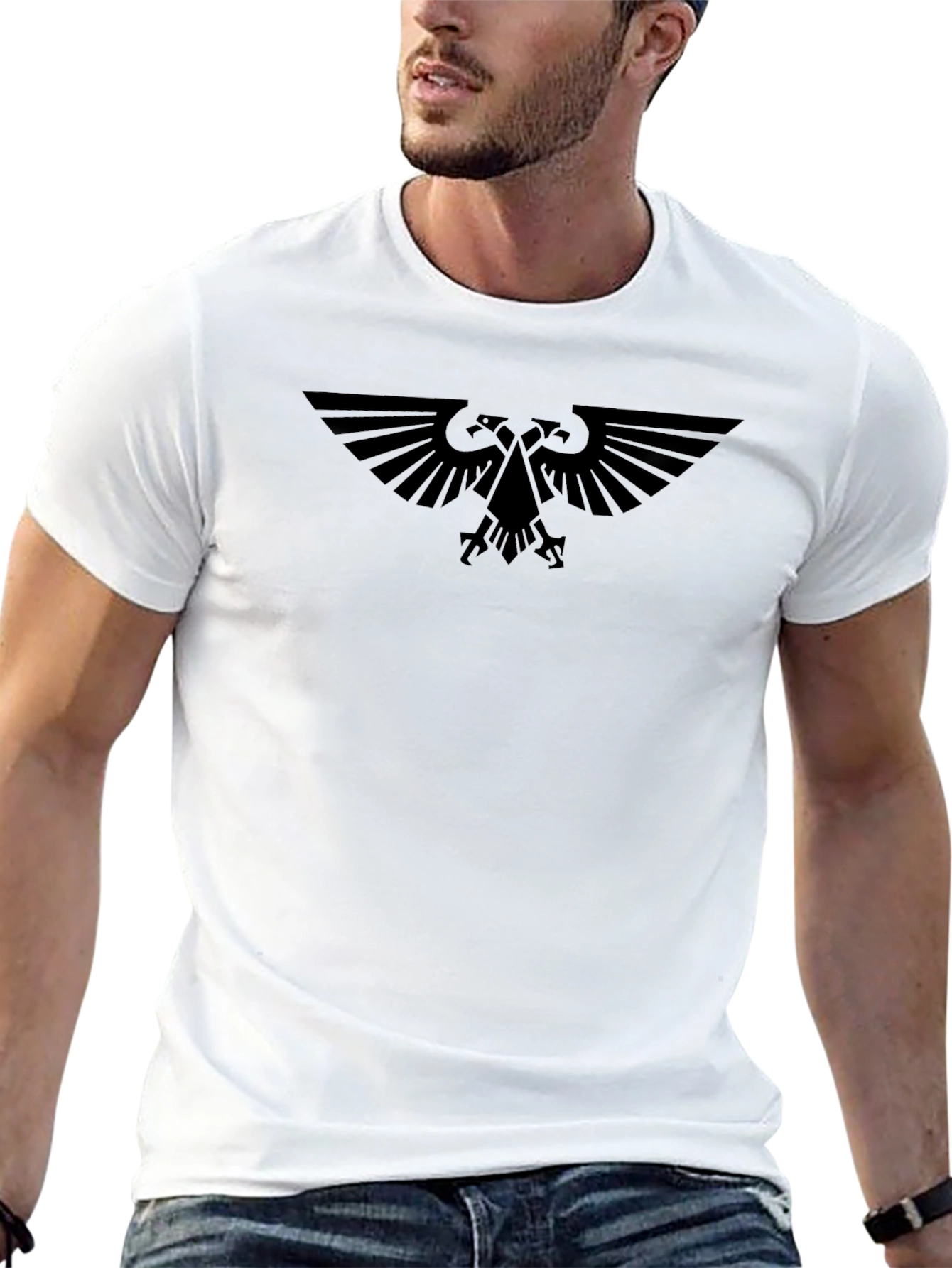 Black Aquila T-Shirt: Warhammer 40K Inspired
