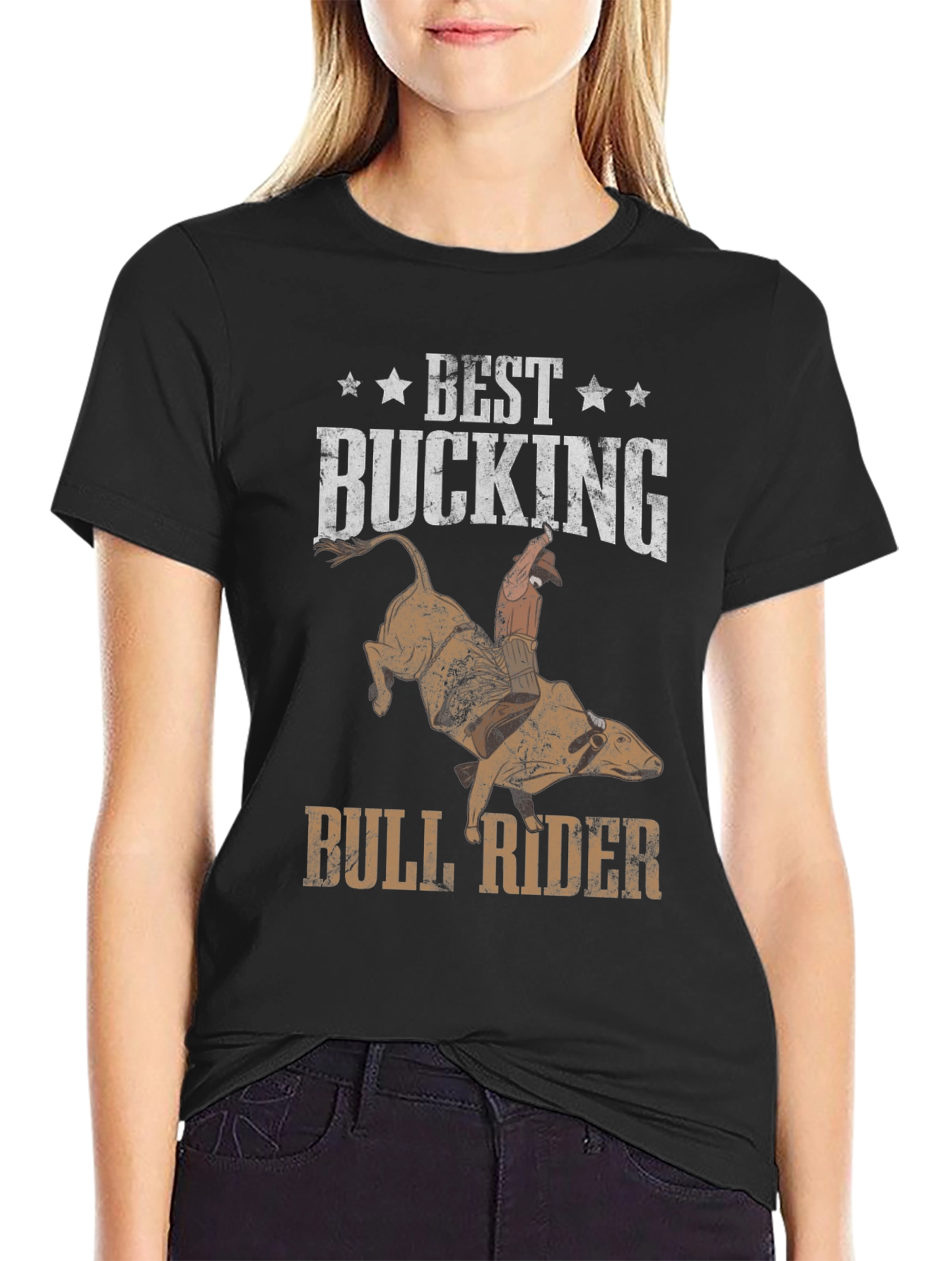 Best Bucking Bull Rider T-Shirt