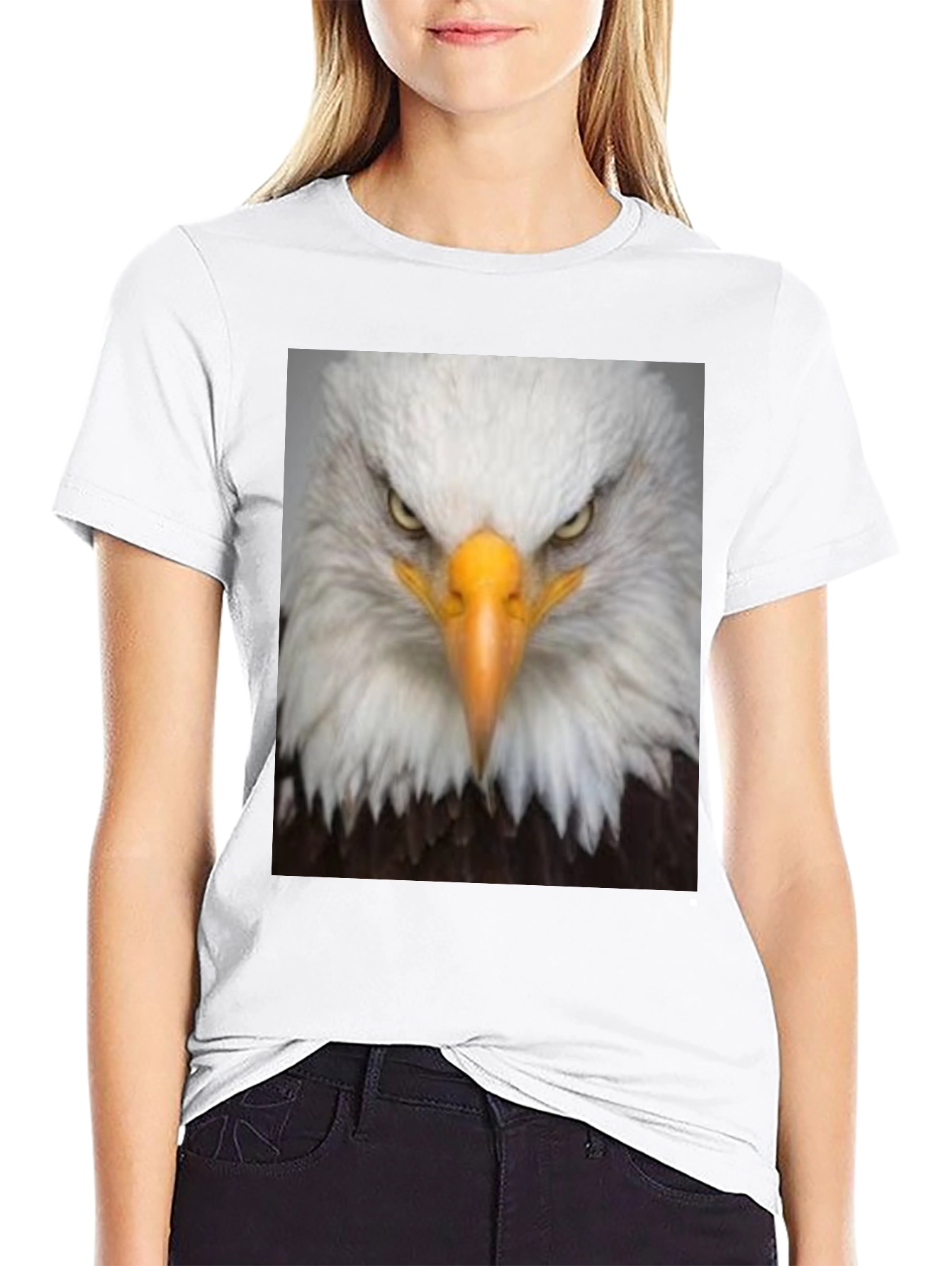 Eagle Graphic T-Shirt - Bold and Striking Design