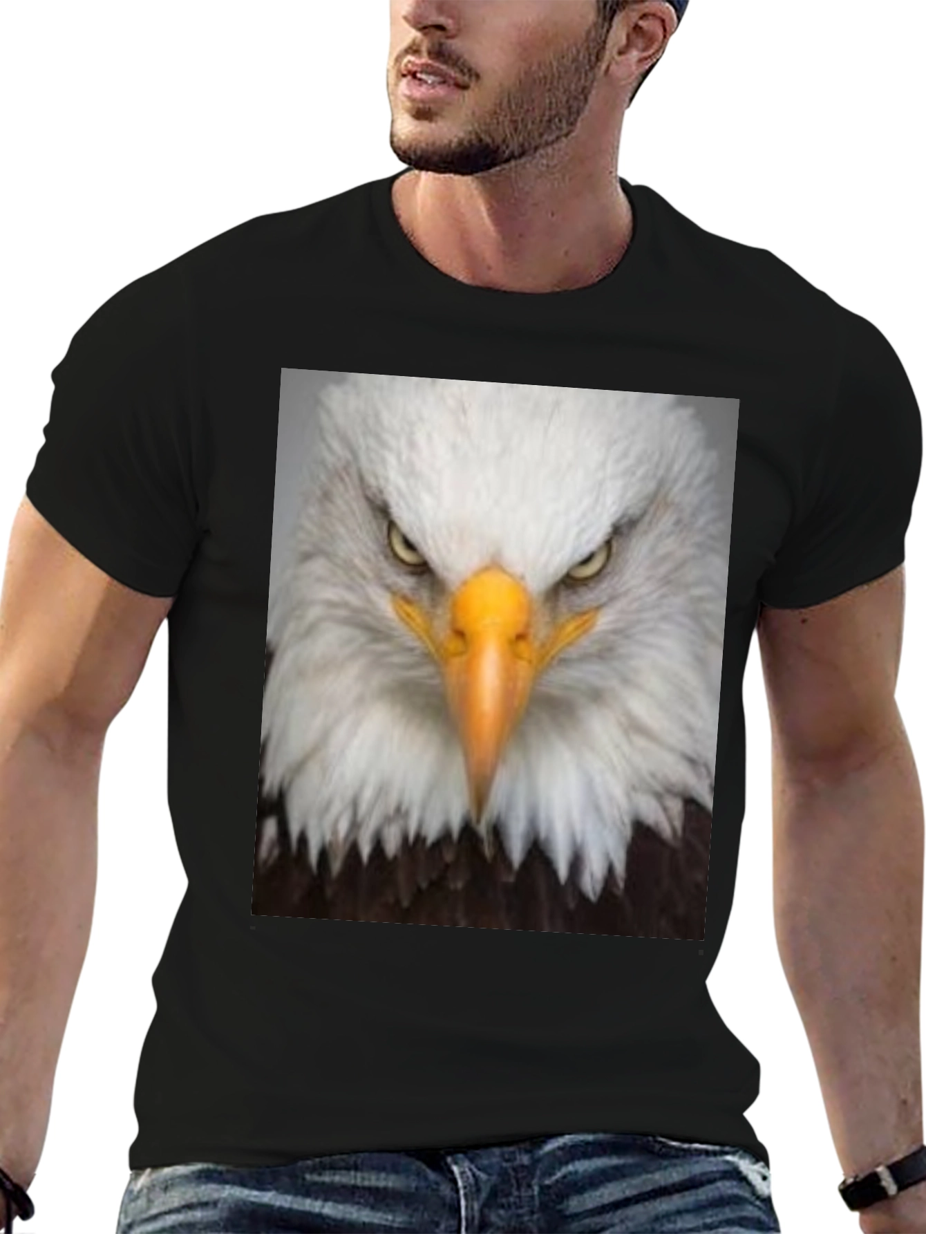 Eagle Graphic T-Shirt - Bold and Striking Design