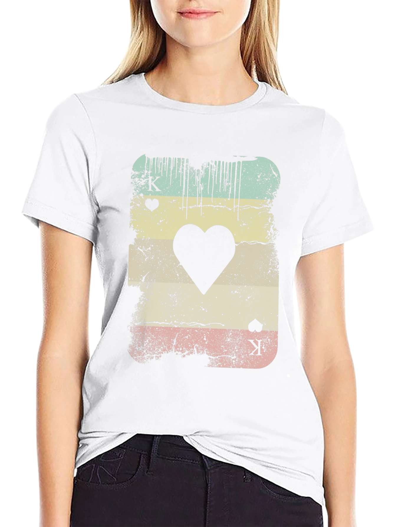Retro King of Hearts Graphic Tee