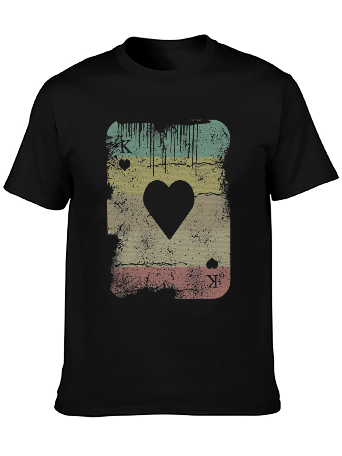 Retro King of Hearts Graphic Tee