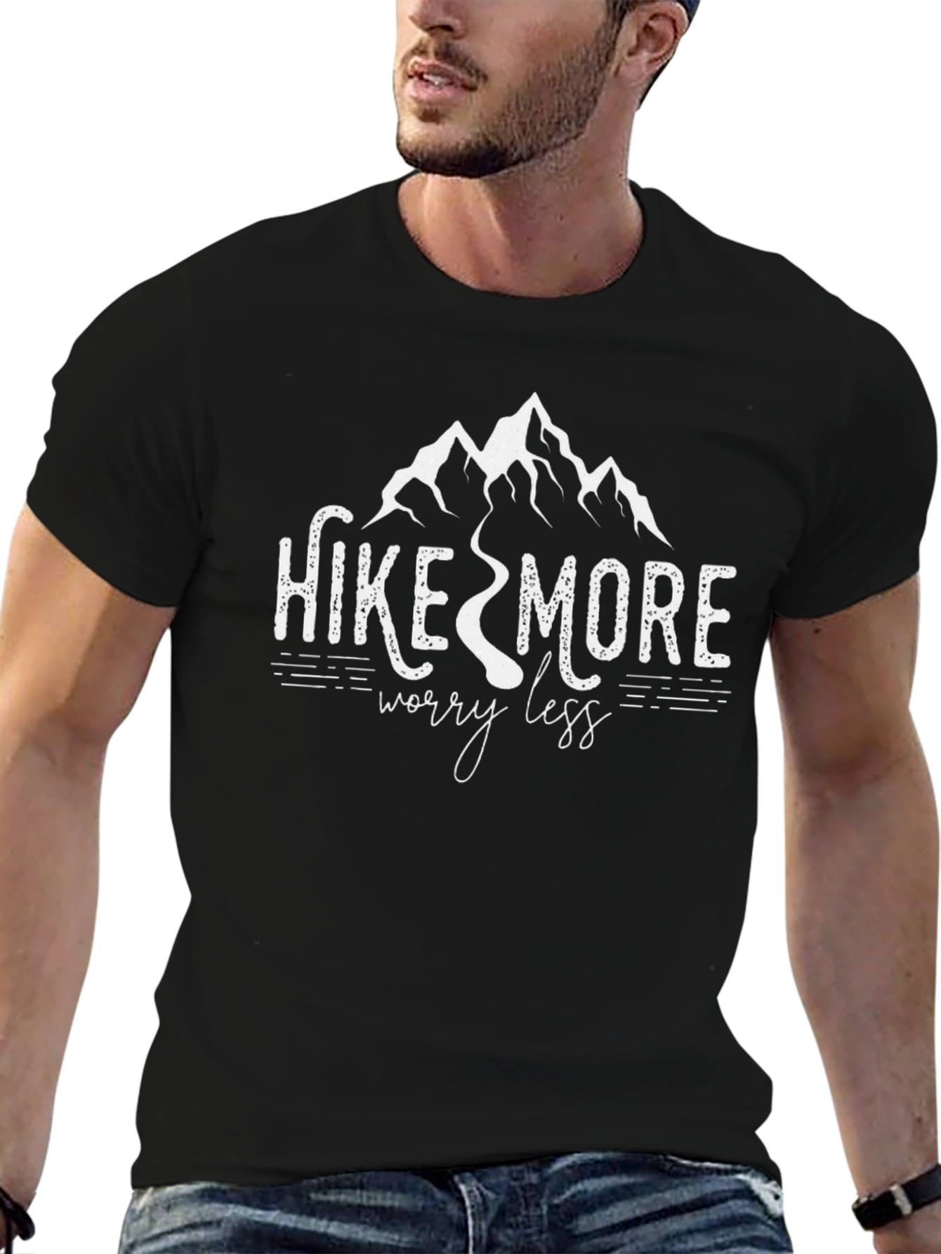 Hike More Worry Less Graphic Tee