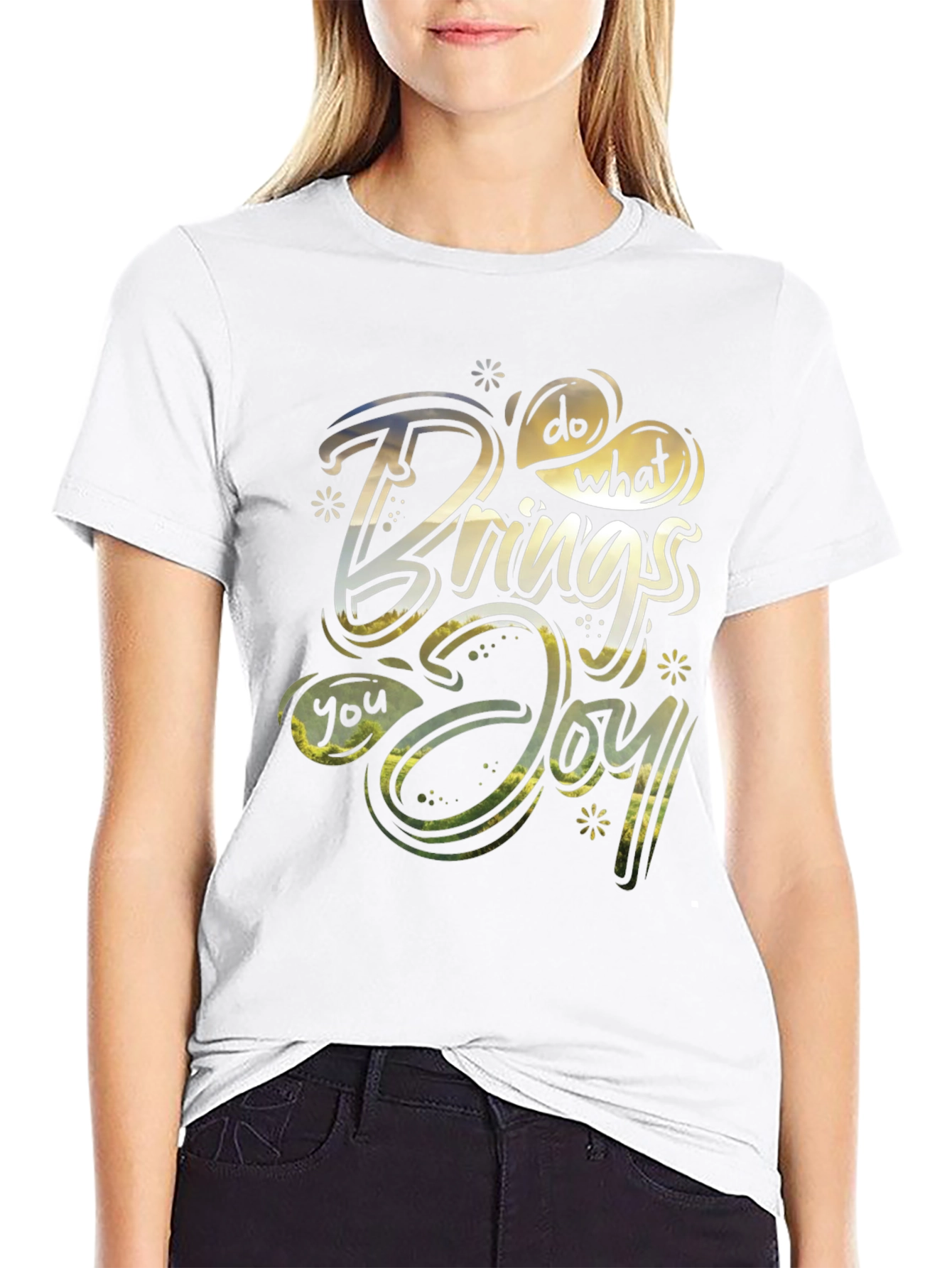 Do What Brings You Joy Black T-Shirt