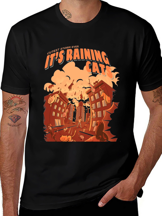 Raining Cats T-Shirt - Cutest Storm Ever