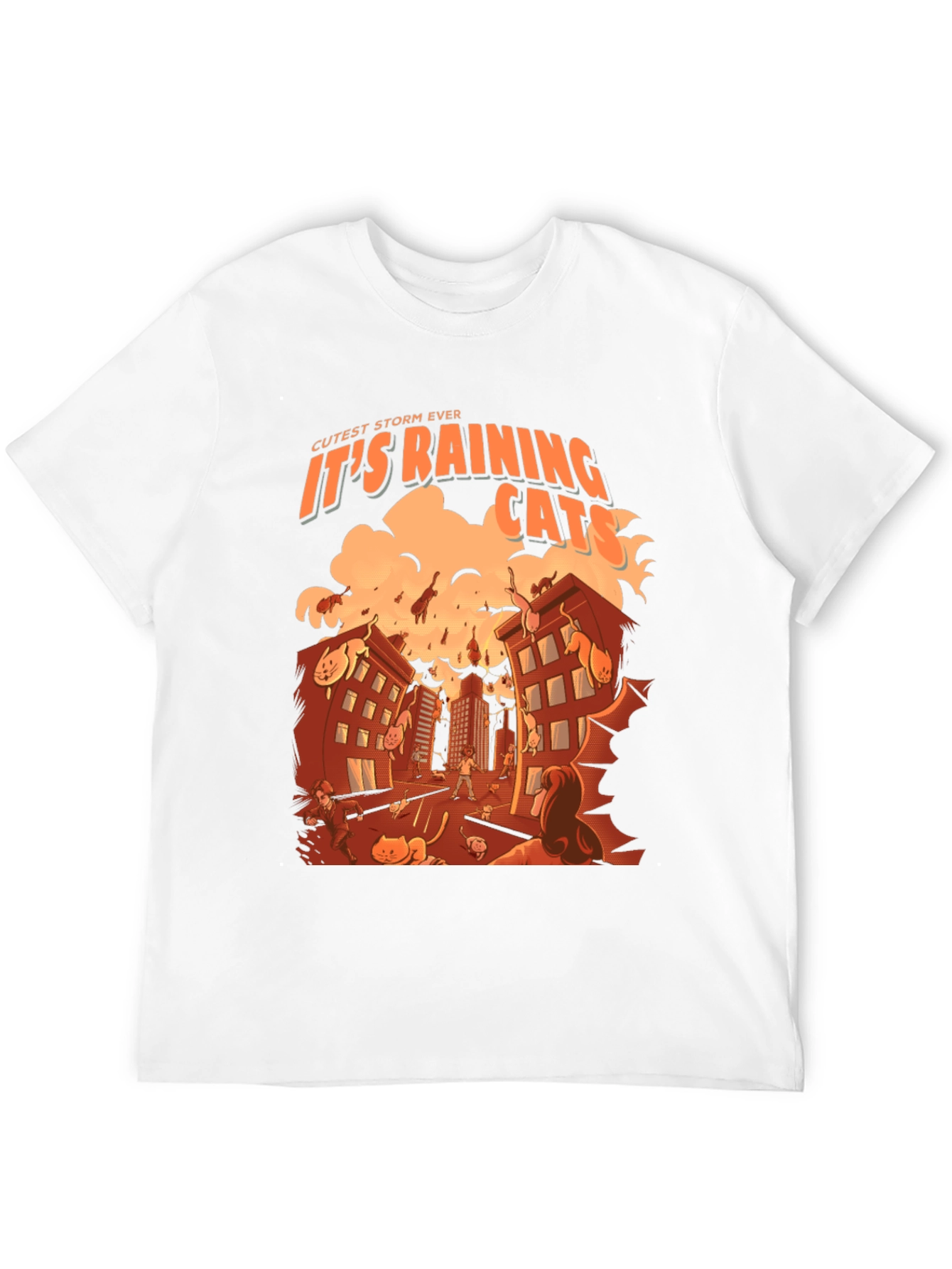 Raining Cats T-Shirt - Cutest Storm Ever