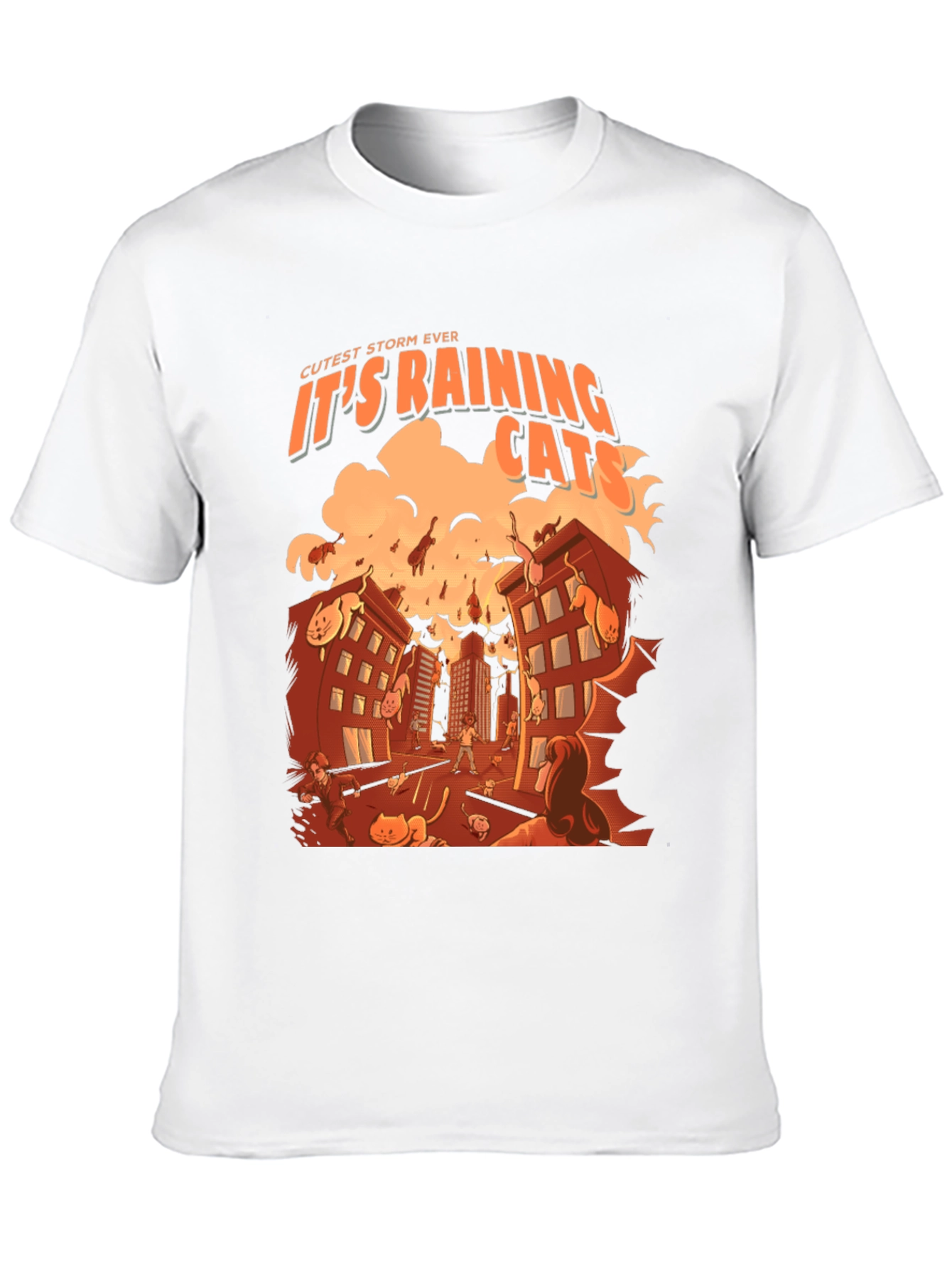 Raining Cats T-Shirt - Cutest Storm Ever