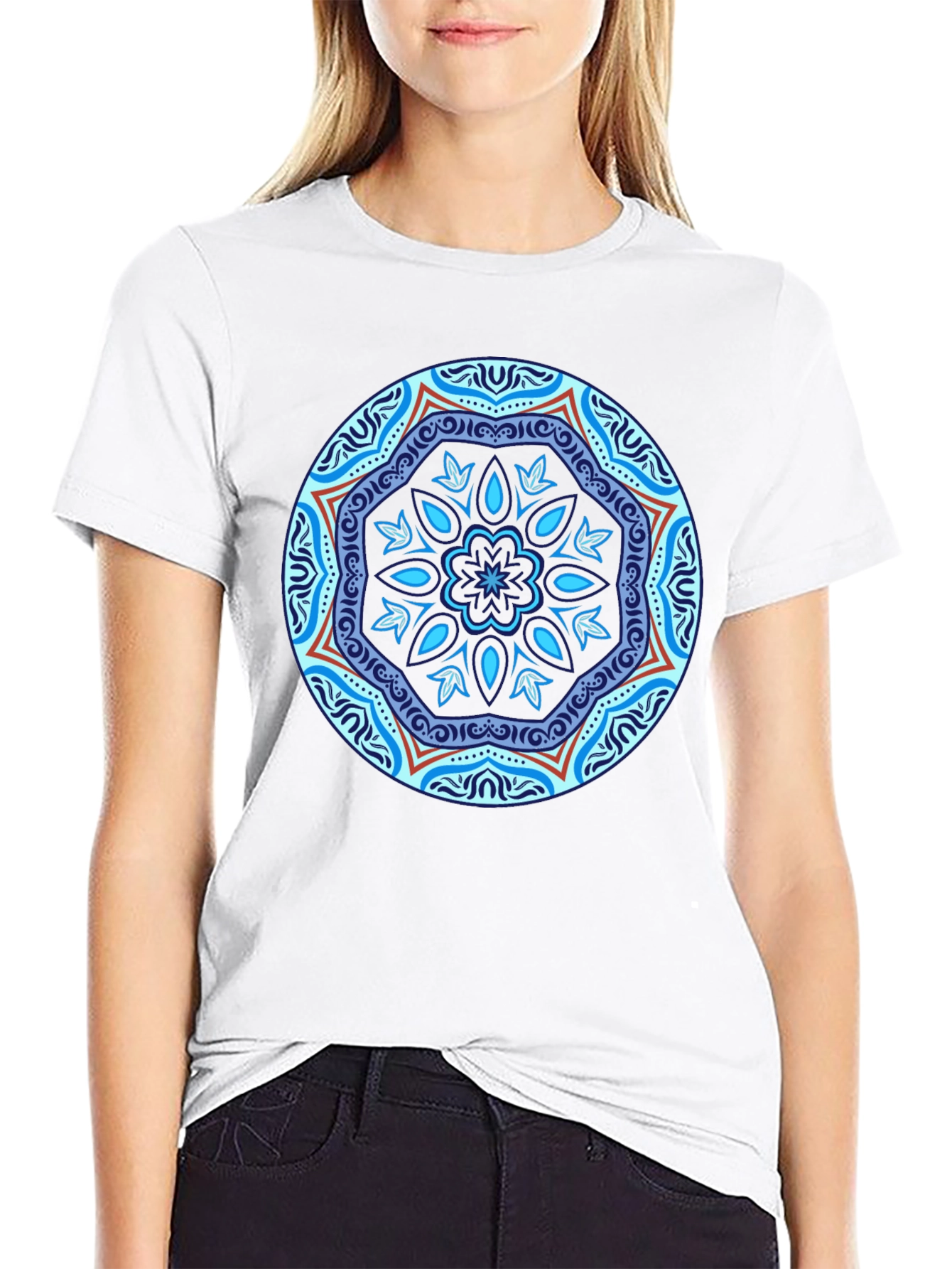 Mandala Graphic Tee - Stylish & Unique Design