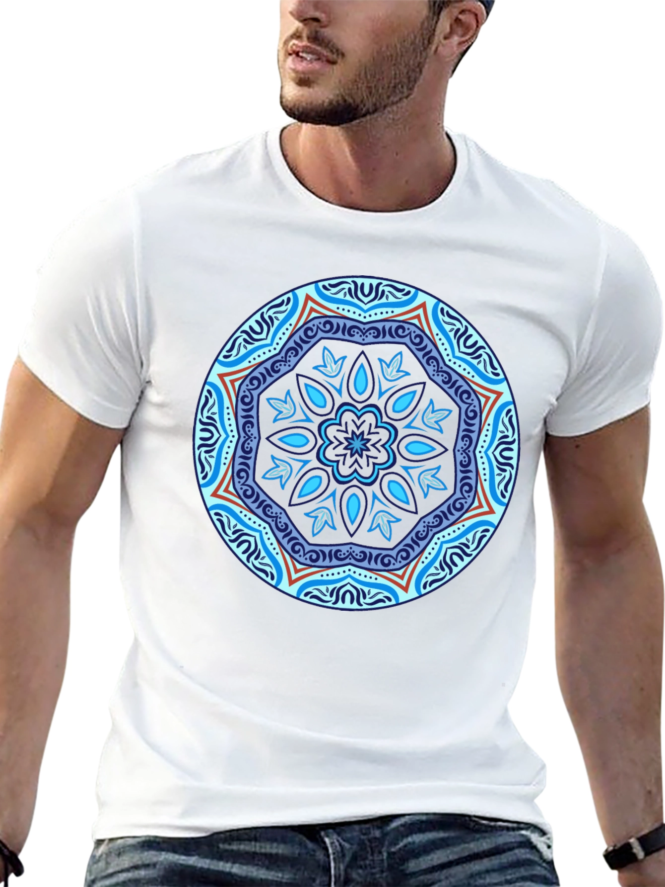 Mandala Graphic Tee - Stylish & Unique Design