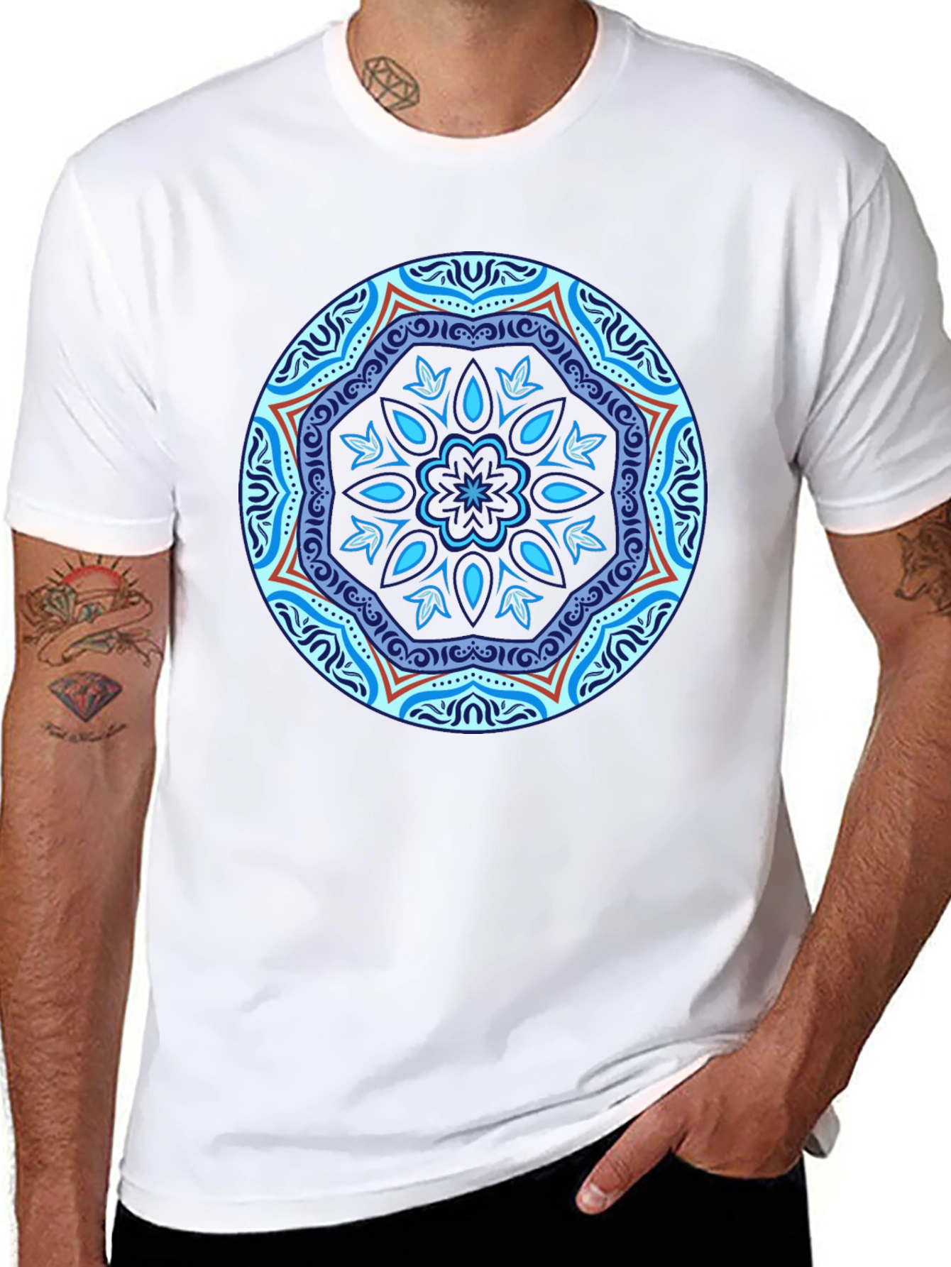 Mandala Graphic Tee - Stylish & Unique Design