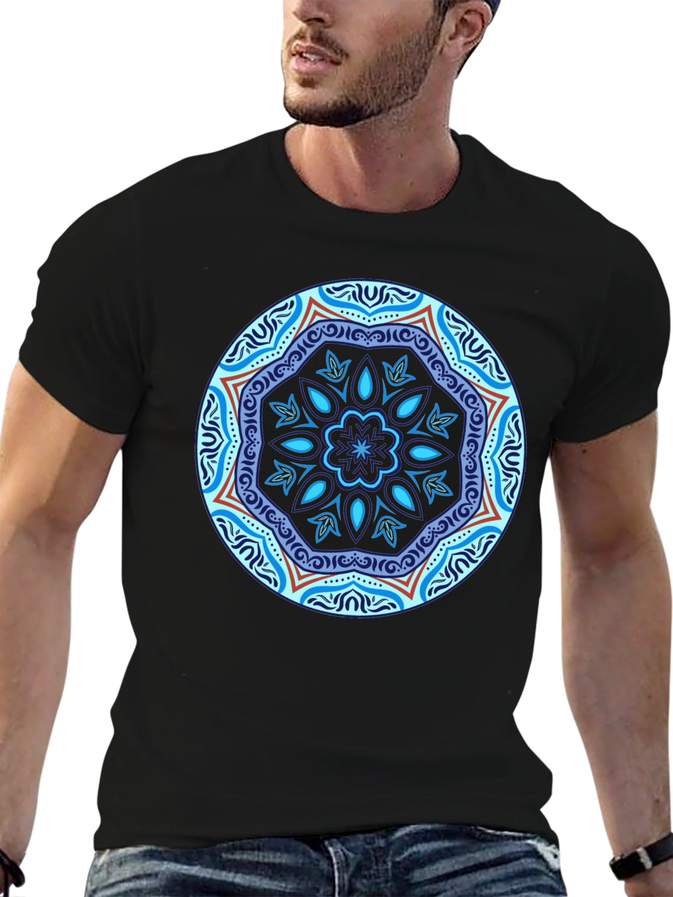 Mandala Graphic Tee - Stylish & Unique Design