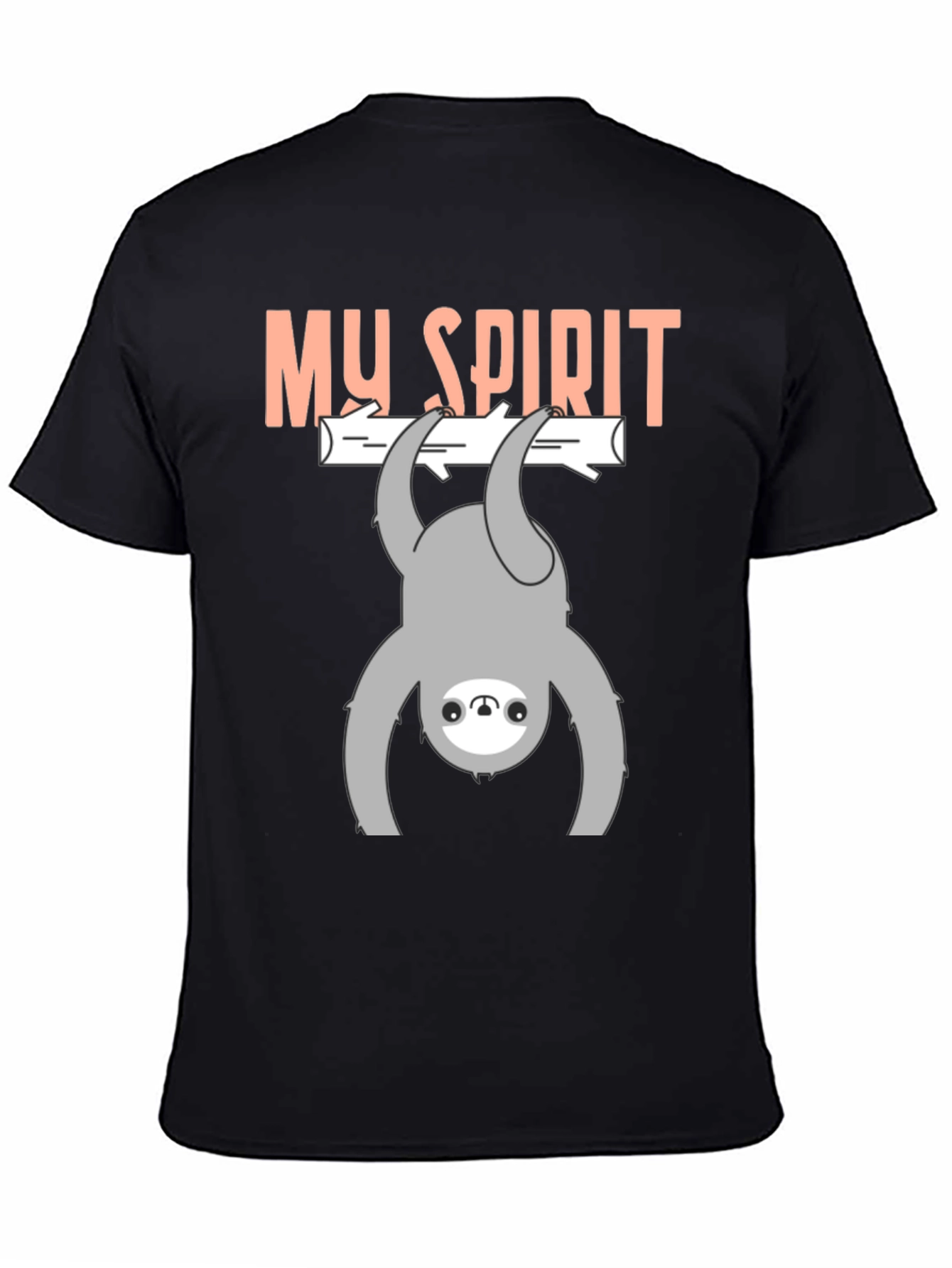 My Spirit Sloth Graphic Tee - Relaxed Vibe
