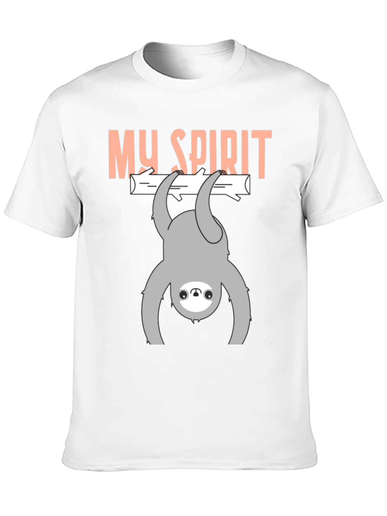 My Spirit Sloth Graphic Tee - Relaxed Vibe