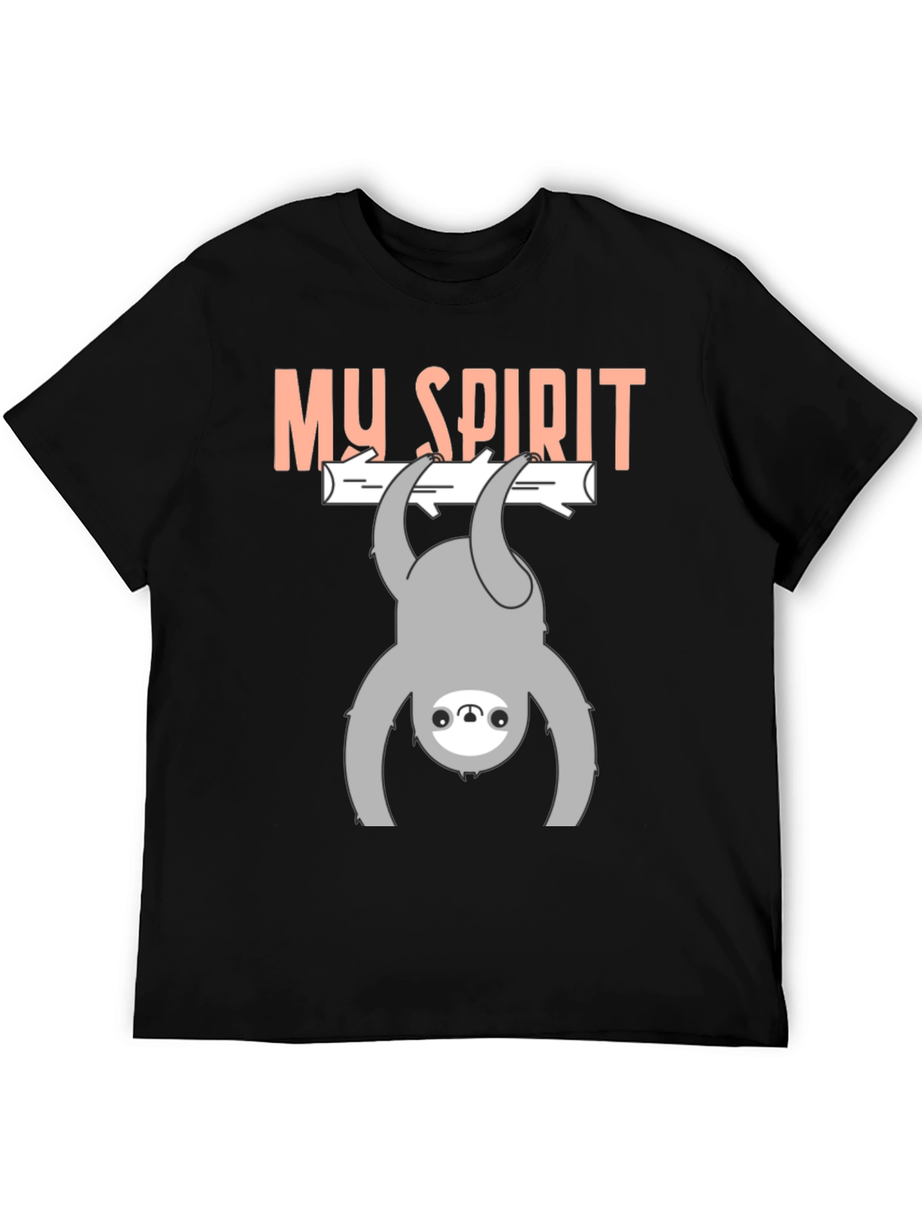 My Spirit Sloth Graphic Tee - Relaxed Vibe