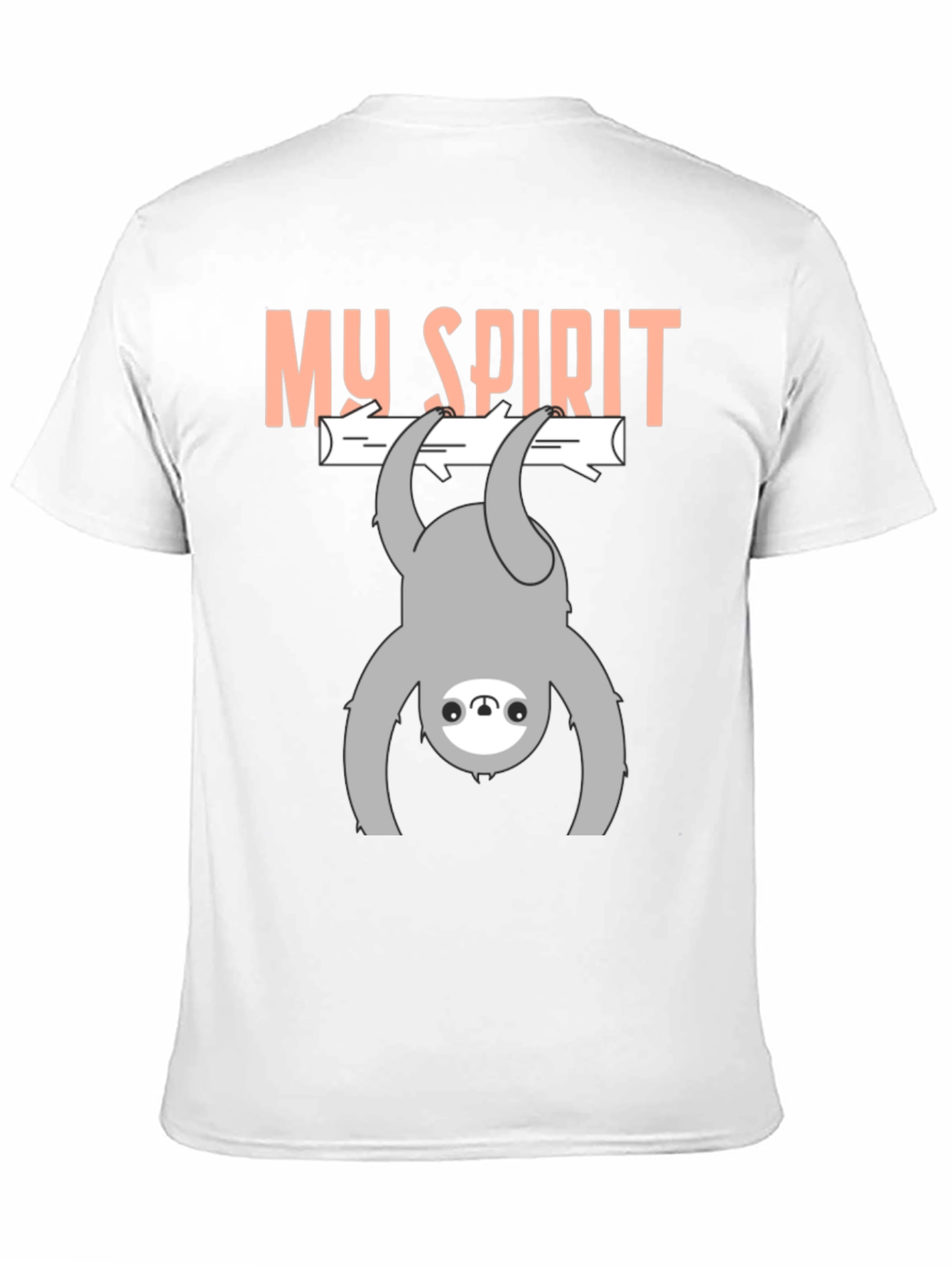 My Spirit Sloth Graphic Tee - Relaxed Vibe