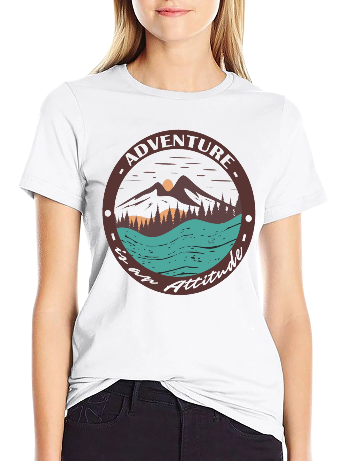 Adventure Attitude Graphic Tee - Soft Cotton Shirt