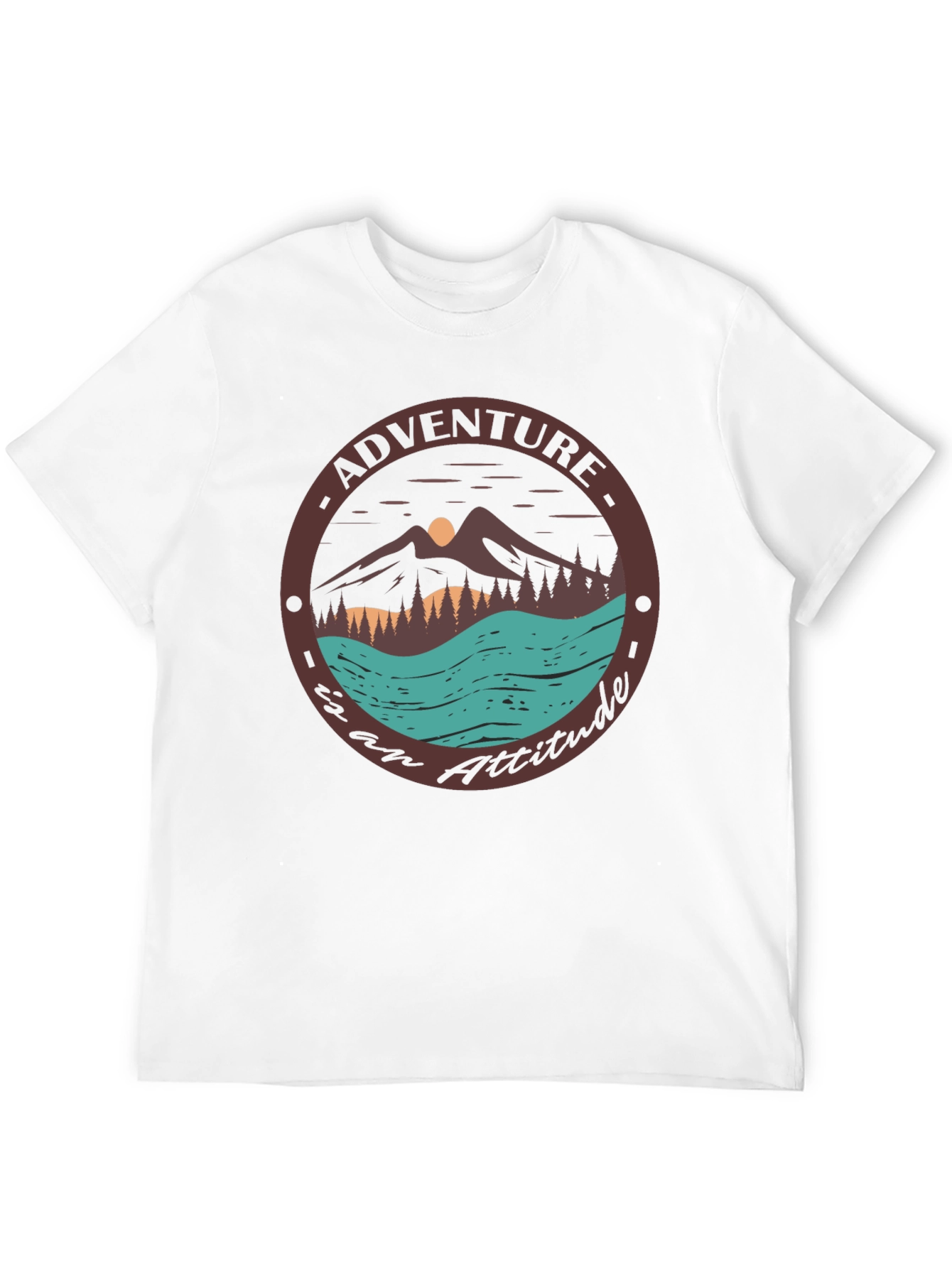 Adventure Attitude Graphic Tee - Soft Cotton Shirt