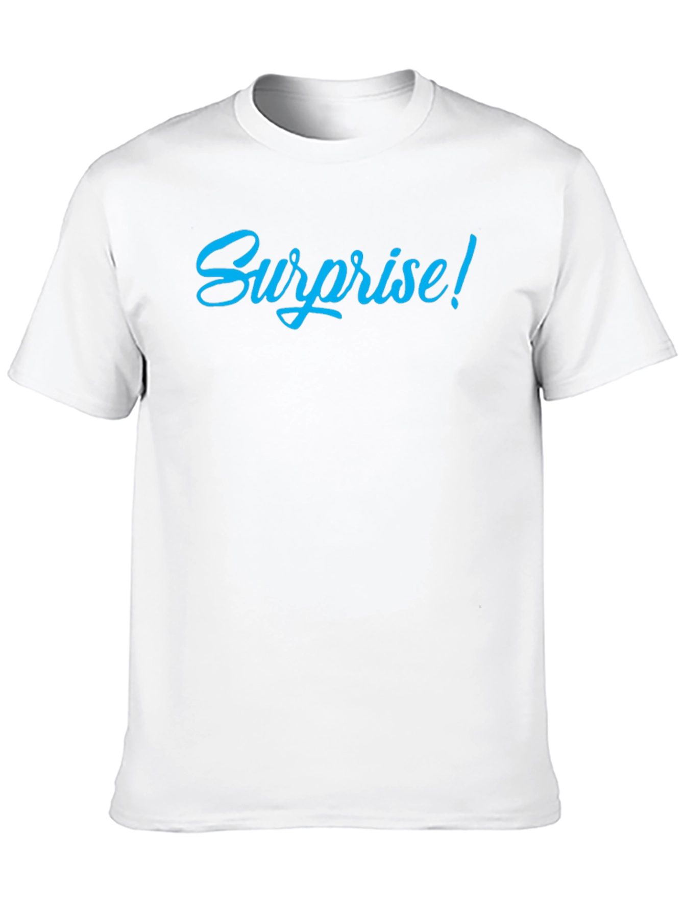 Surprise! Graphic Tee - Casual Cotton T-Shirt